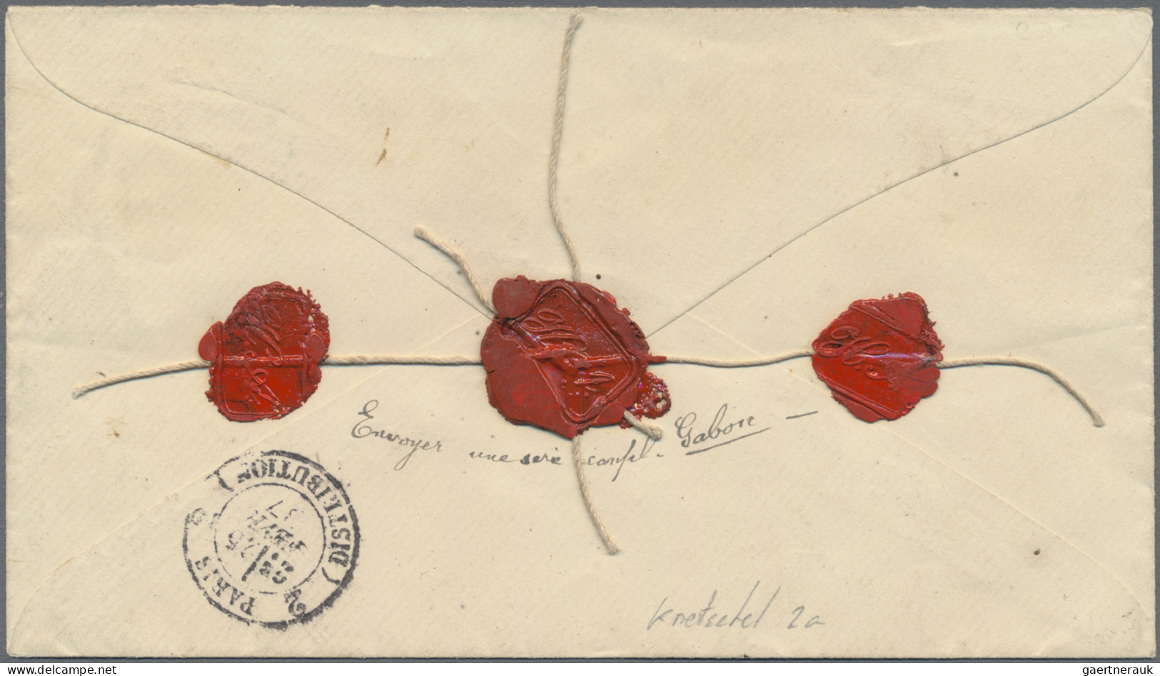 Argentina - Postal Stationary: 1887 Postal Stationery Envelope 8c. Red Used Regi - Enteros Postales