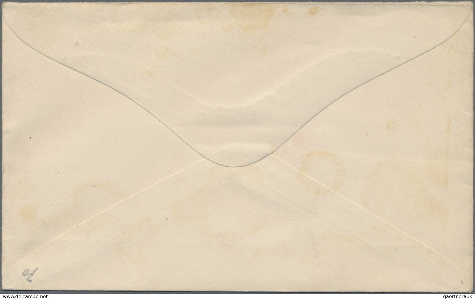 Australia - postal stationery: 1913, Roo stationery (4): envelope 1d uprated SA