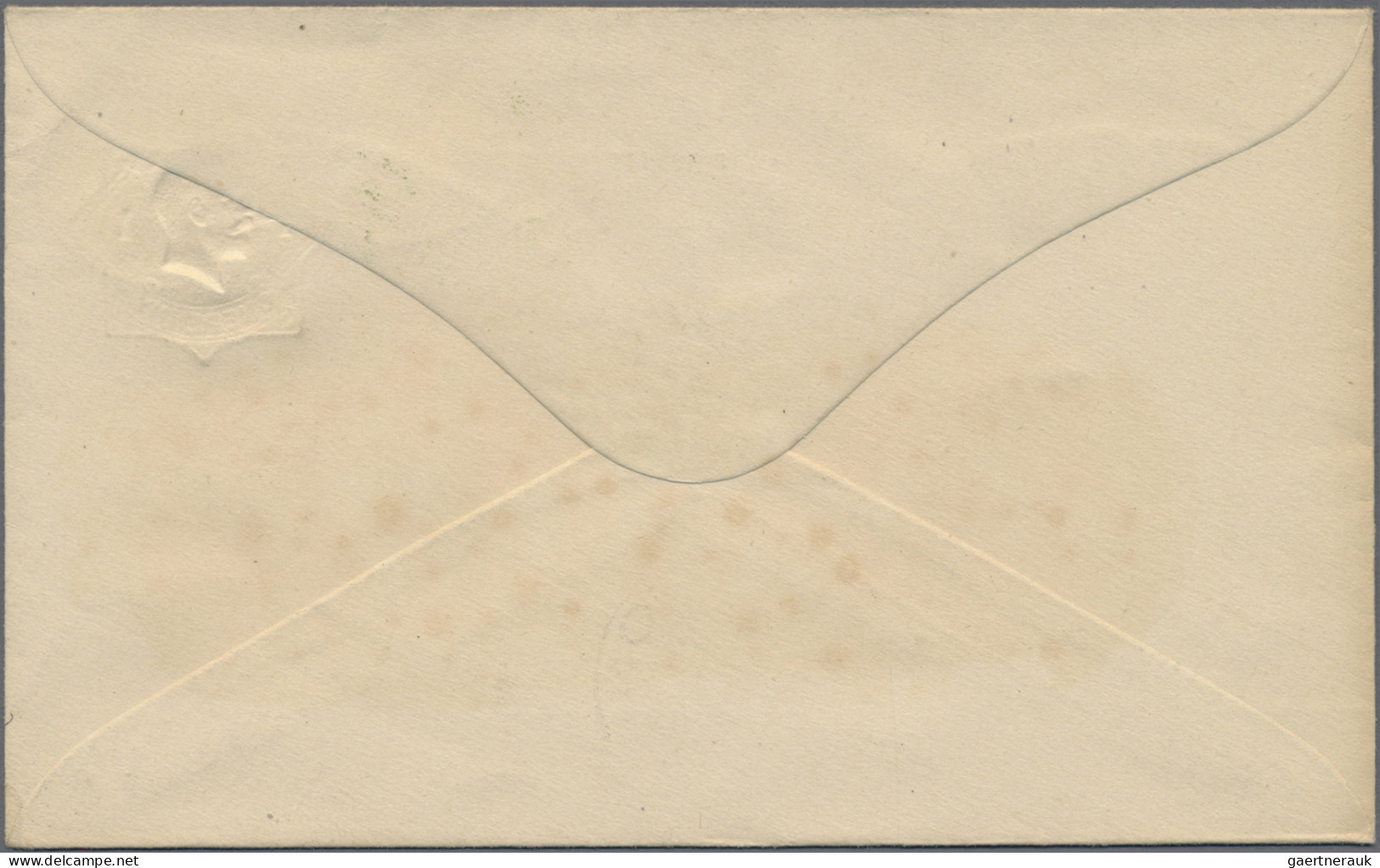 Australia - Postal Stationery: 1920, Envelope KGV 1d Star Embossed + 1/2d Green - Ganzsachen