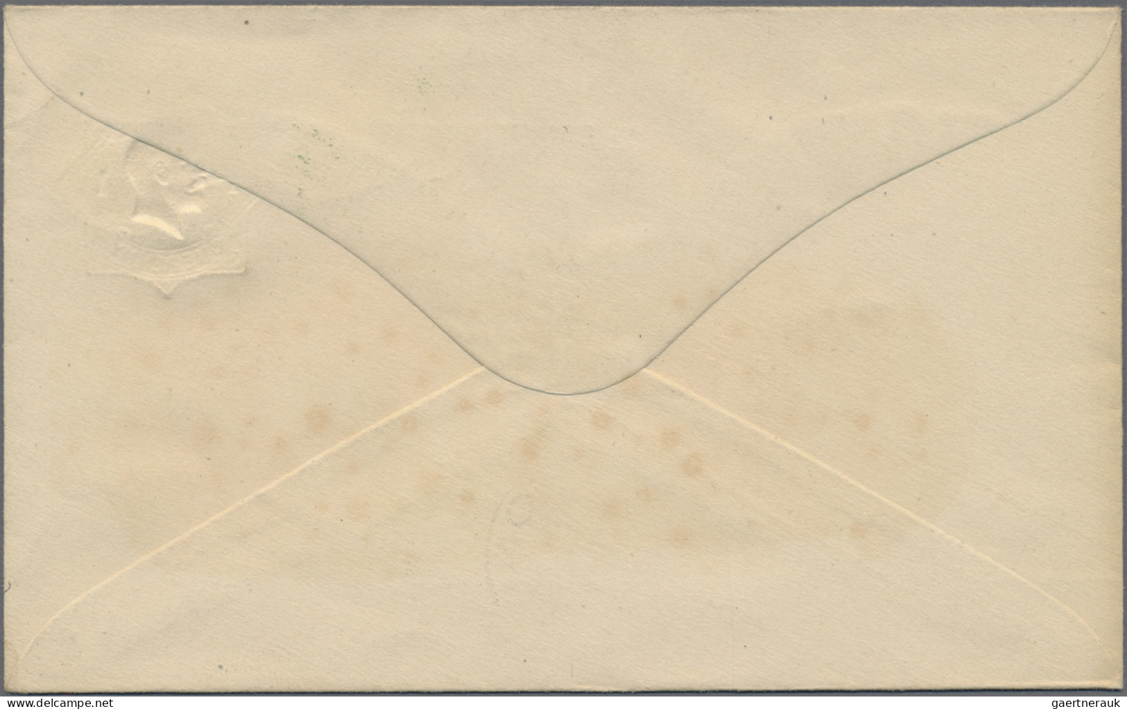 Australia - Postal Stationery: 1920, Envelope KGV 1d Star Embossed + 1/2d Green - Enteros Postales