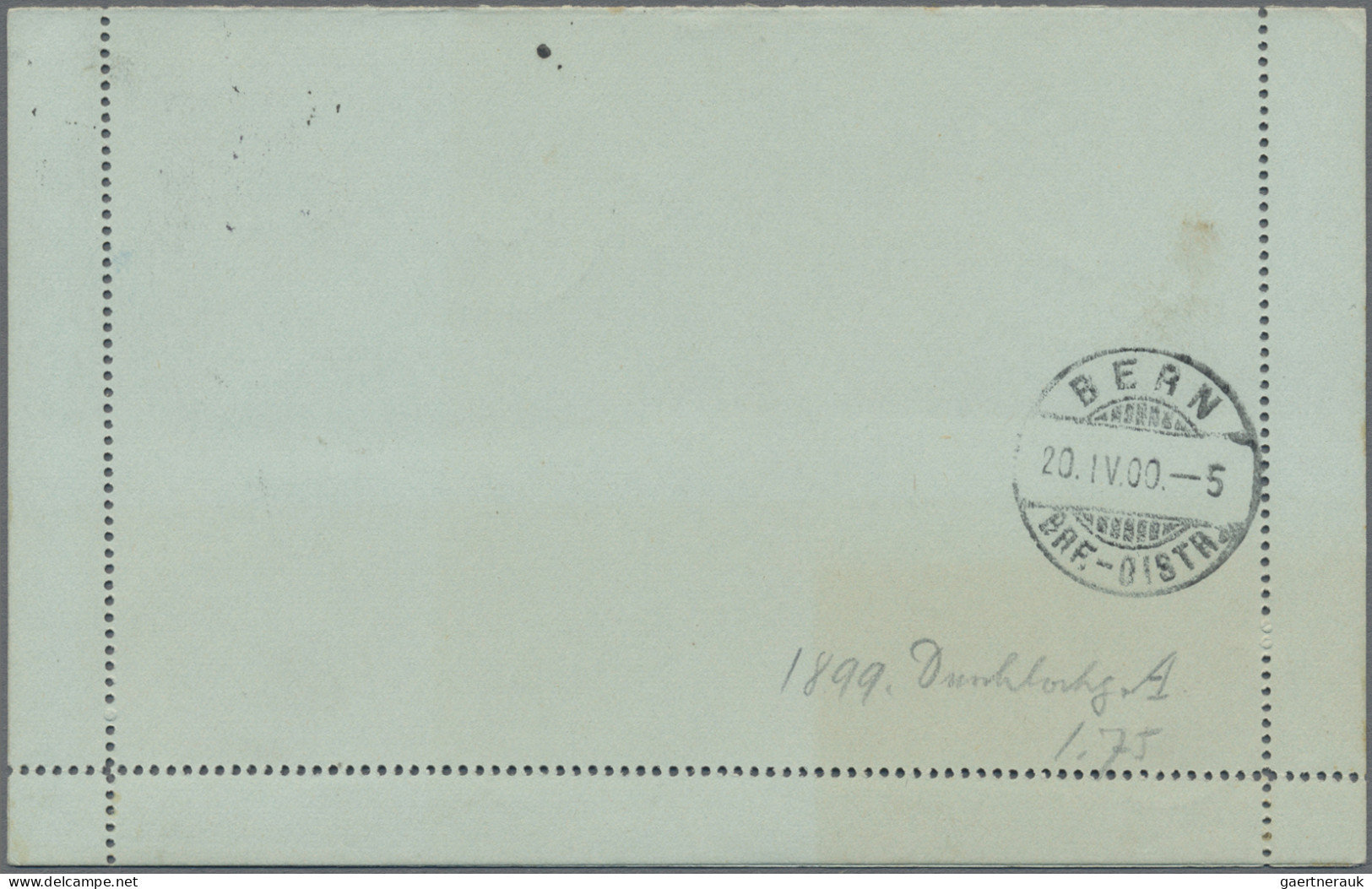 Canada - Postal Stationery: 1899 Postal Stationery Letter Card 2c. On 3c. Used F - 1903-1954 Kings