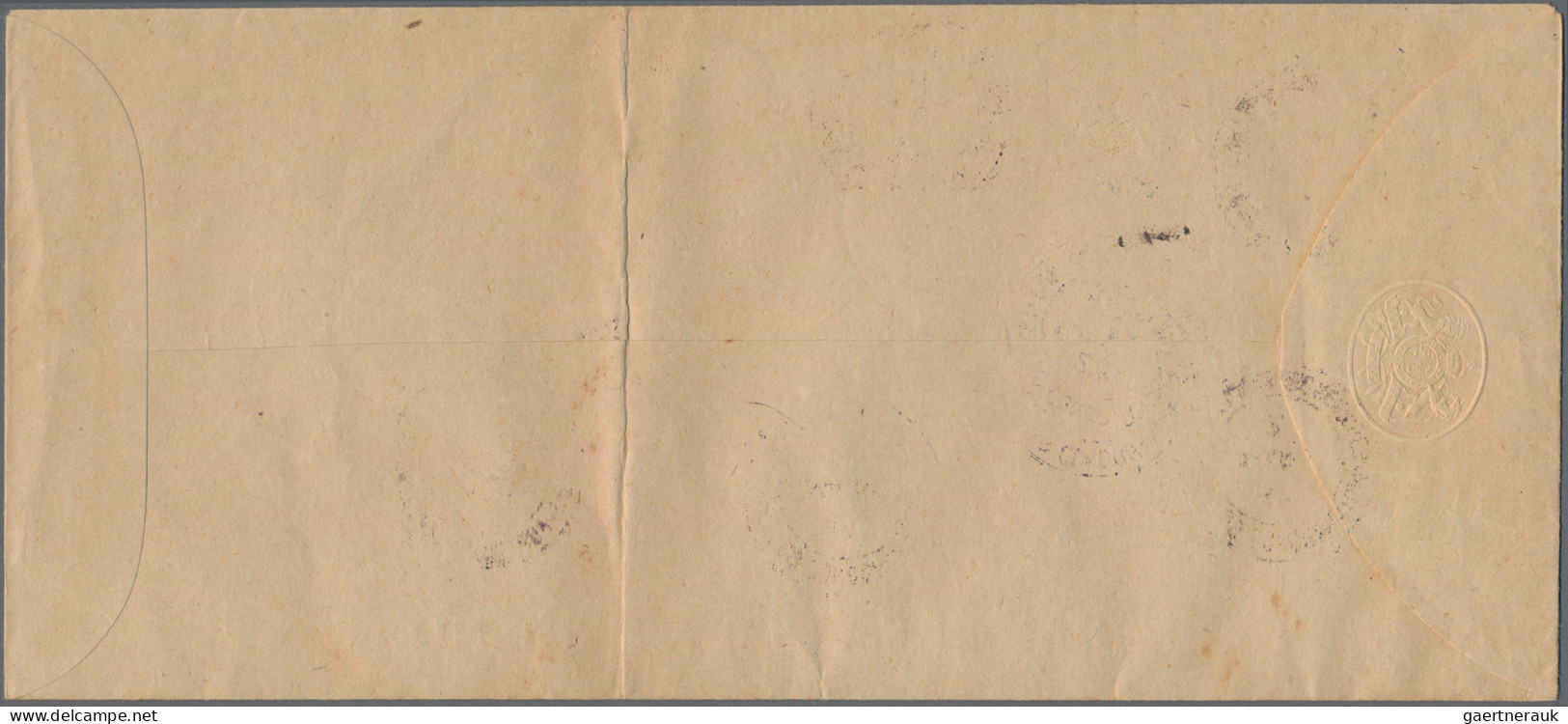 New Hebrides - Postage Dues: 1925 Postage Due Complete Set Of Five Used On Inter - Strafport