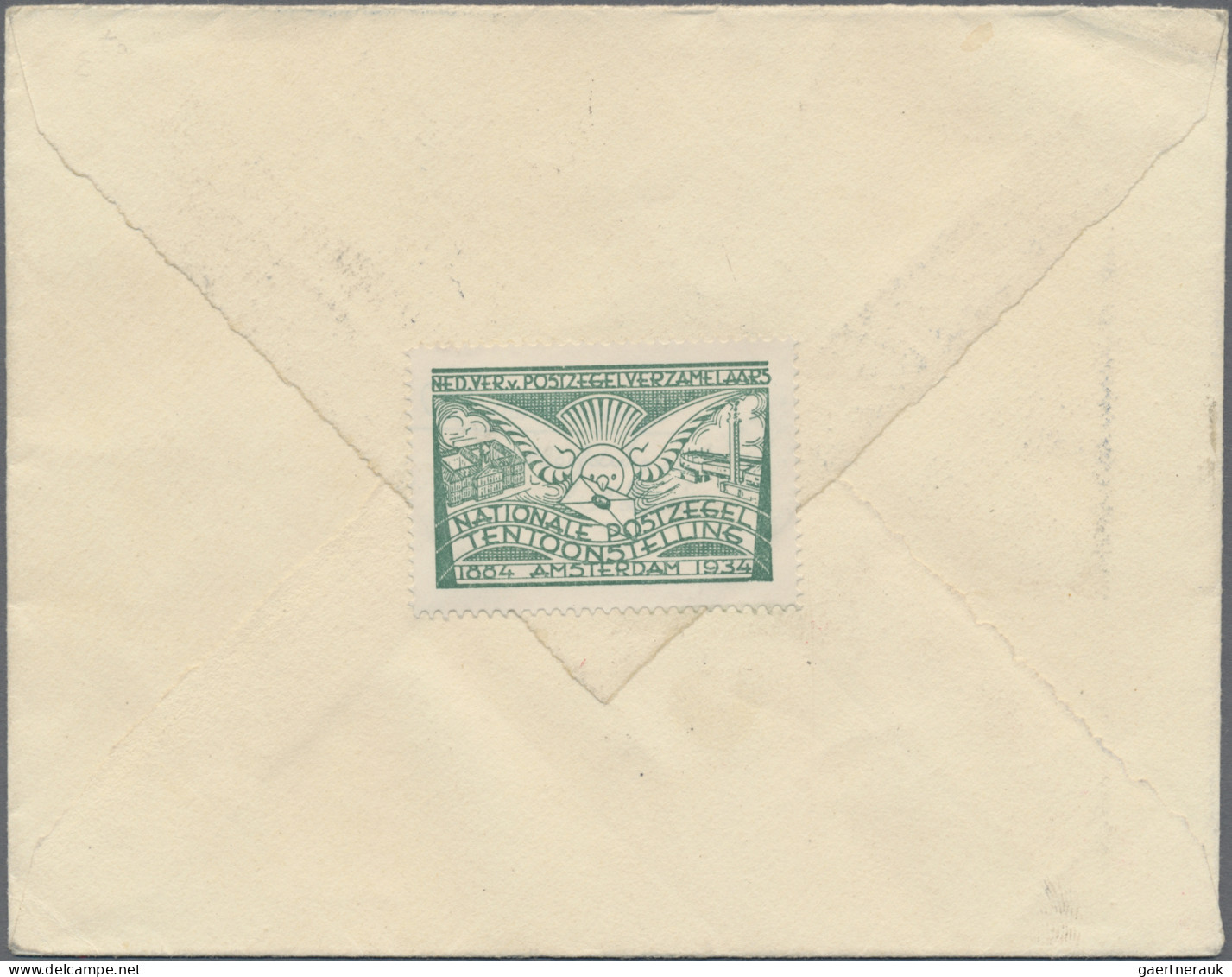 Zeppelin Mail - Germany: 1931, Polarfahrt, Zuleitung Niederlande, Brief Von Frie - Correo Aéreo & Zeppelin