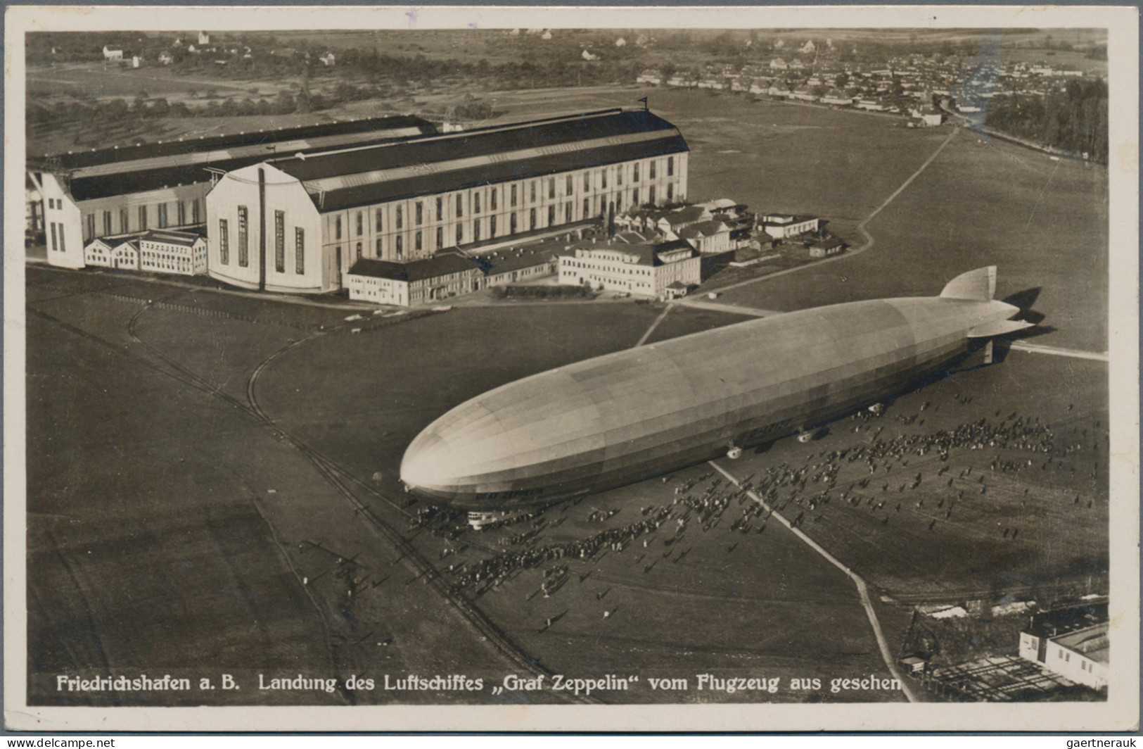 Zeppelin Mail - Germany: 1931 2 RM "POLAR FAHRT" Mit Aufdruckfehler "OHNE BINDES - Poste Aérienne & Zeppelin