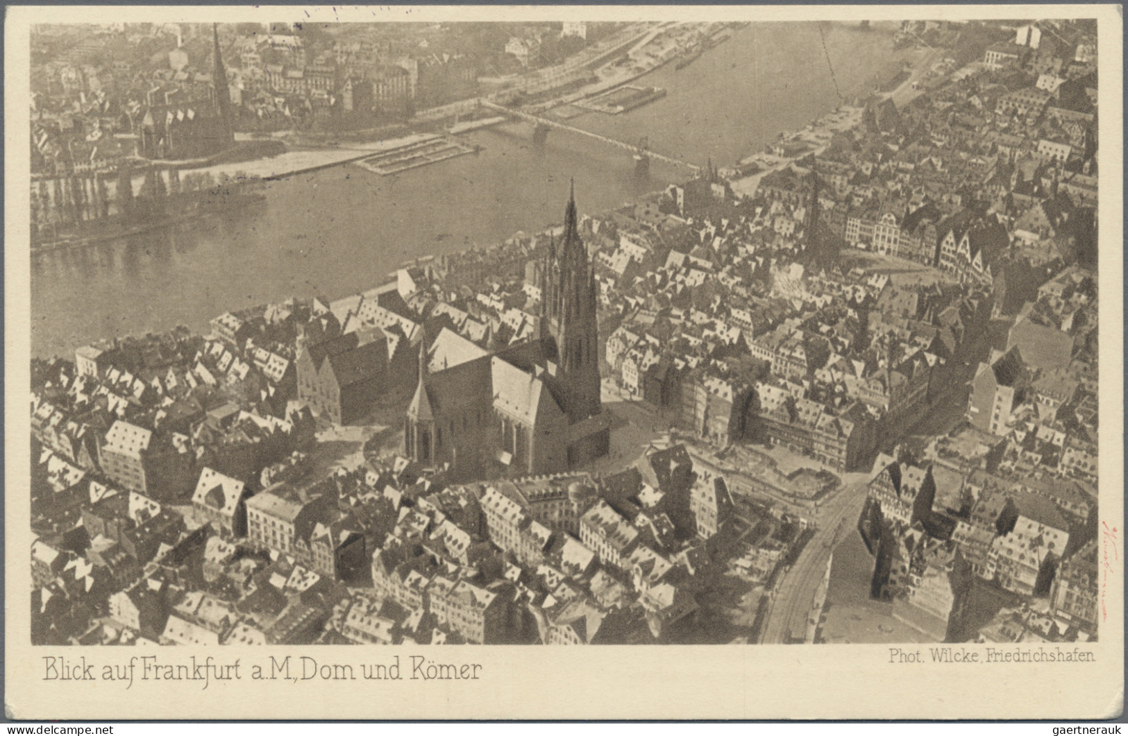 Zeppelin Mail - Europe: 1930, LIECHTENSTEIN, Fahrt Vaduz-Lausanne, Karte Mit Deu - Sonstige - Europa