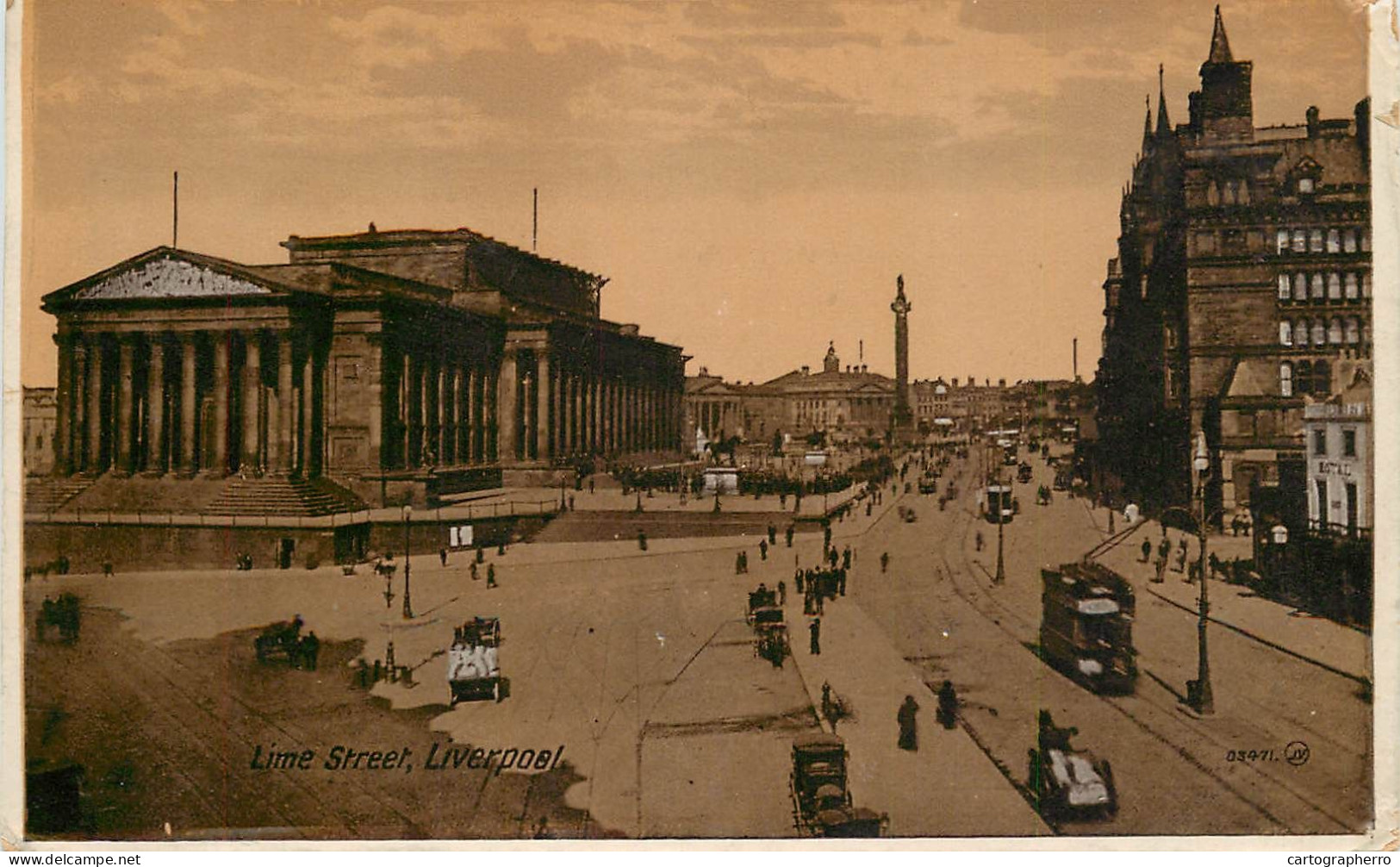 United Kingdom England Liverpool Lime Street Tram - Liverpool