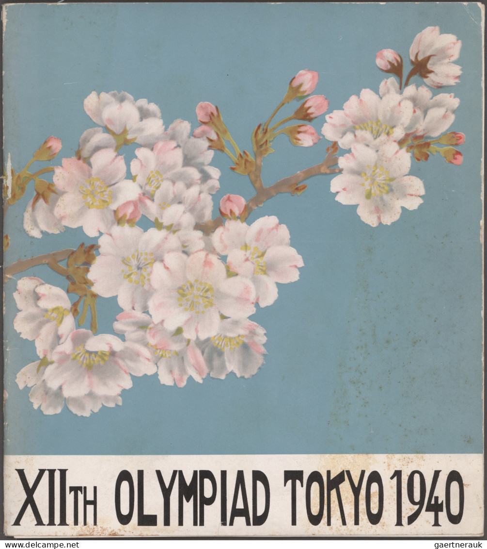 Thematics: Olympic Games: Tokyo, 1940, "Olympic Preparations For The Celebration - Autres & Non Classés