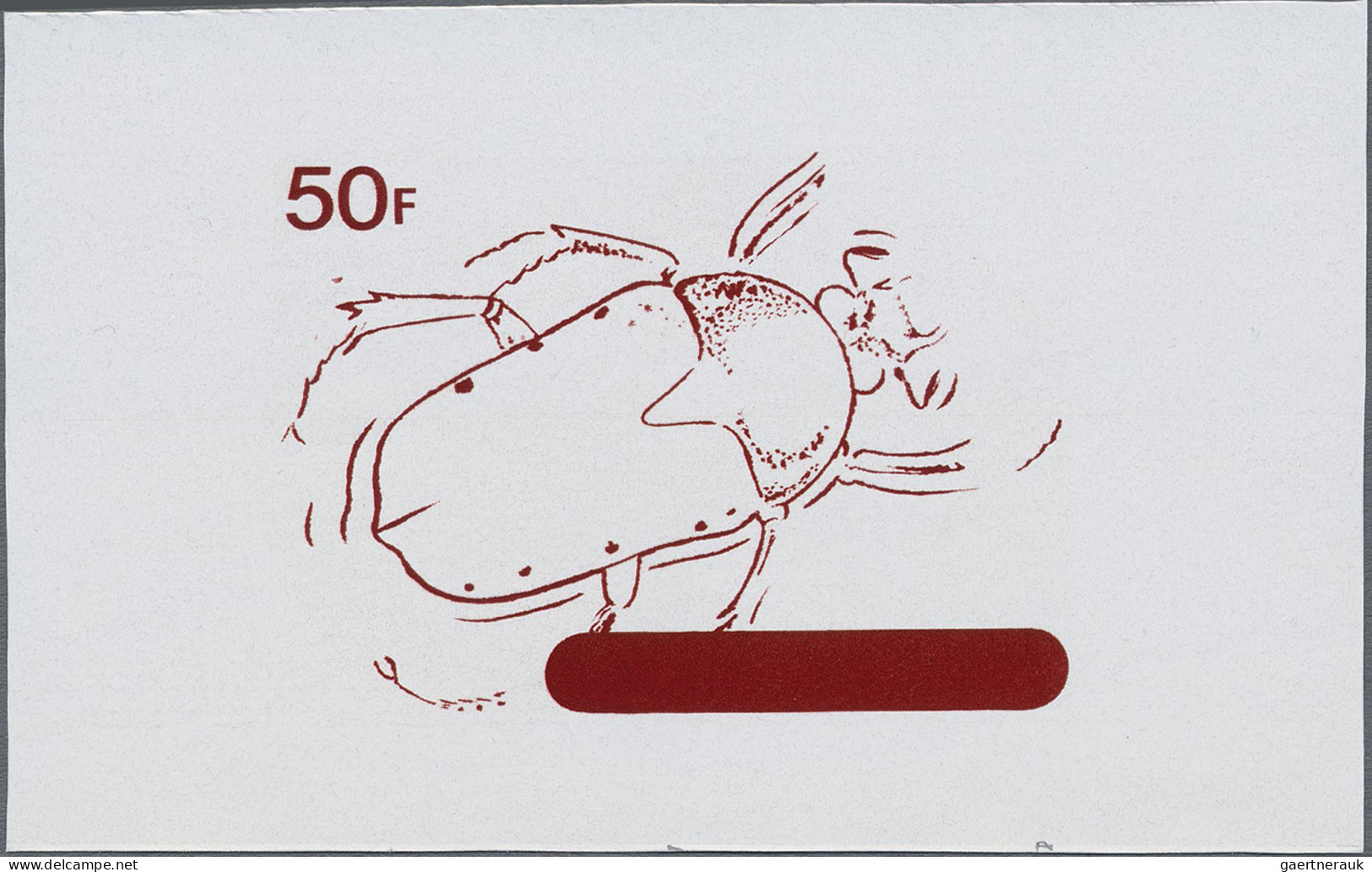 Thematics: Animals-insects: 1970, Burundi. Stephanorrhina Guttata. Lot With 5 St - Autres & Non Classés