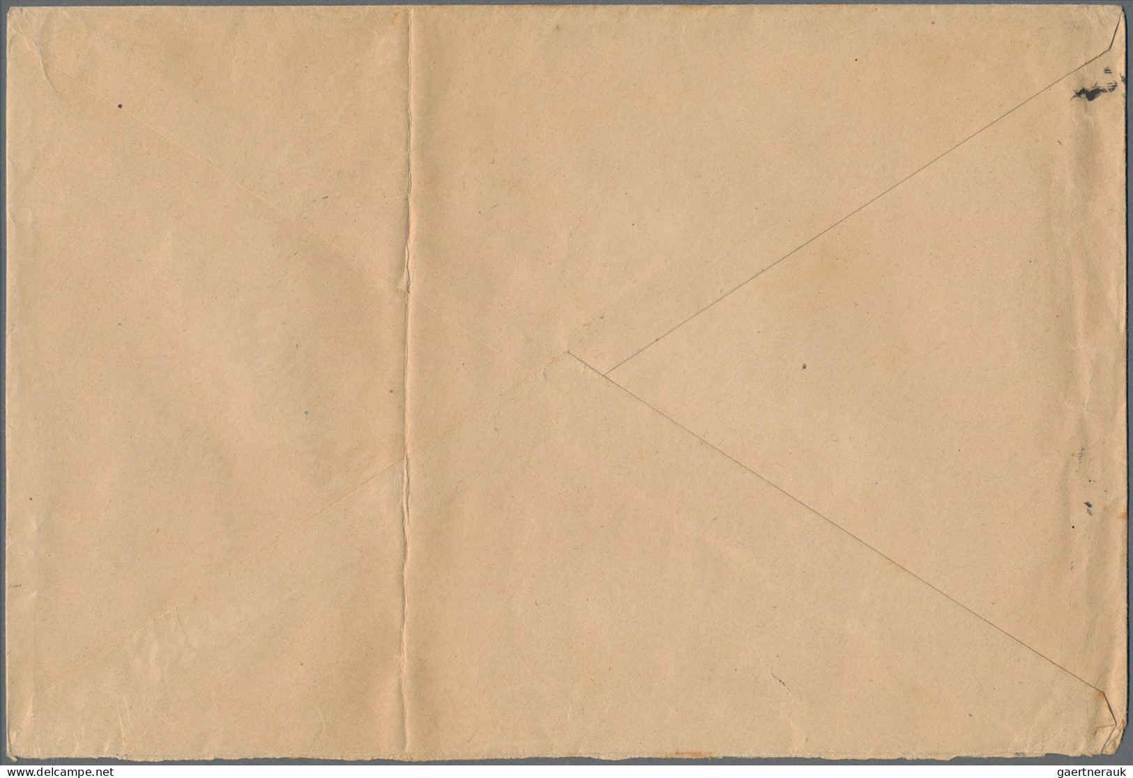 French PO In Egypt - Postage Dues: 1922 Cover Addressed To 'E. Nahas, Poste Rest - Other & Unclassified