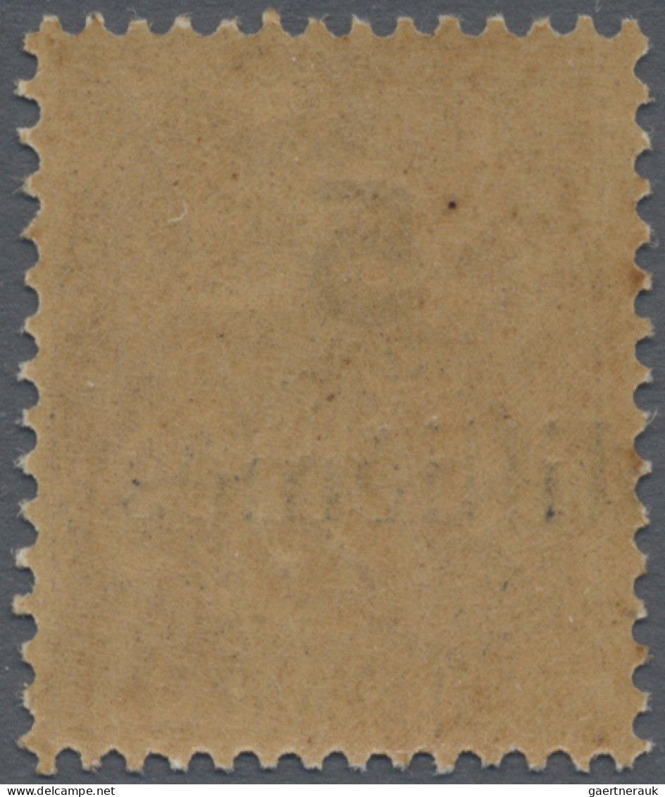 French PO In Egypt: 1921 ERROR: Two Stamps 2c. Of LEVANT Overprinted "2 Millième - Other & Unclassified