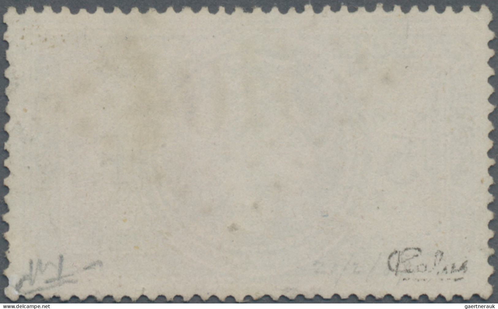 French Post In China: 1869, Napoleon 5fr. Grey, Fresh Colour, Lower Right Corner - Otros & Sin Clasificación