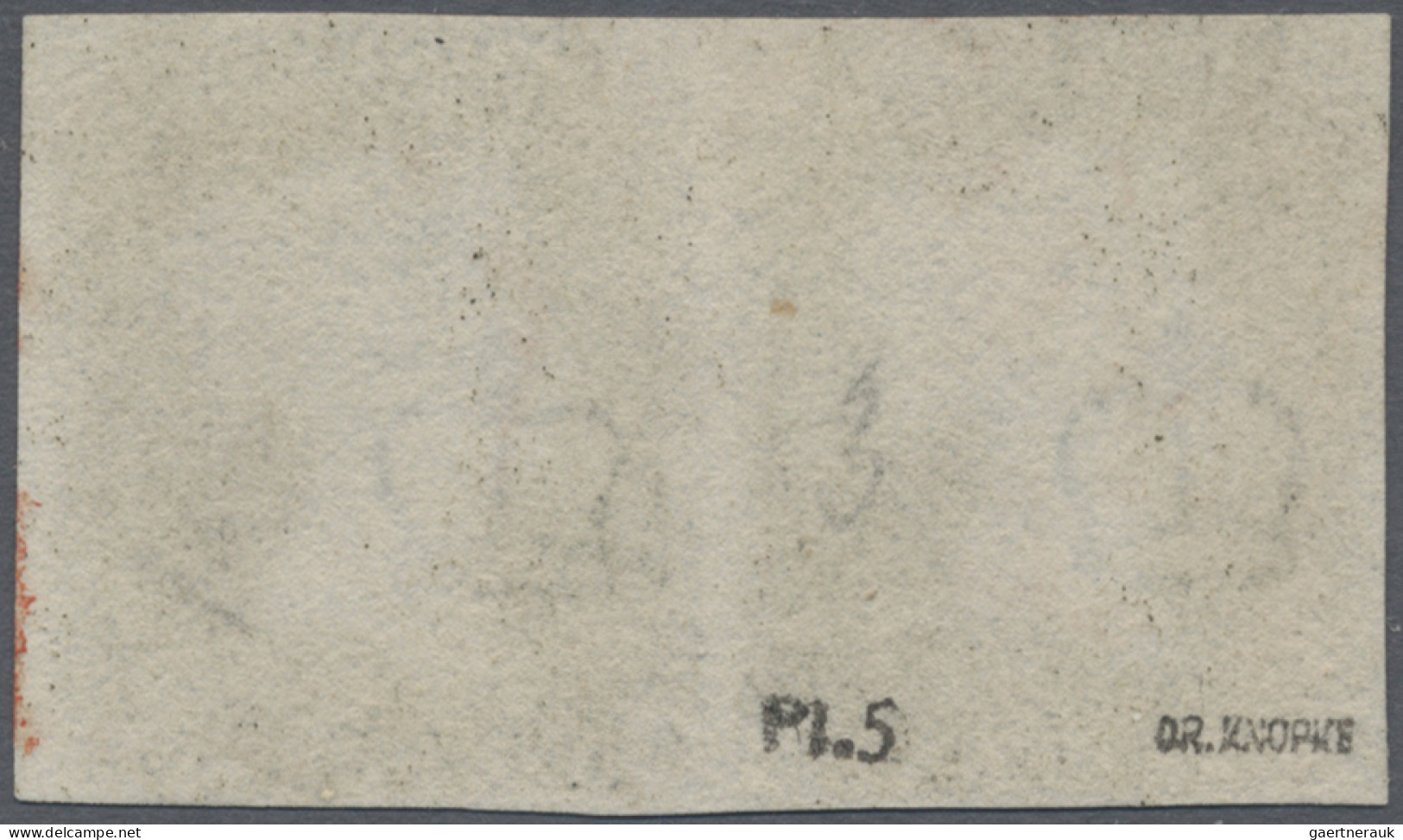Great Britain: 1840, 1d. Black, Plate 5, Horizontal Pair Lettered "G-G"/"G-H", D - Oblitérés