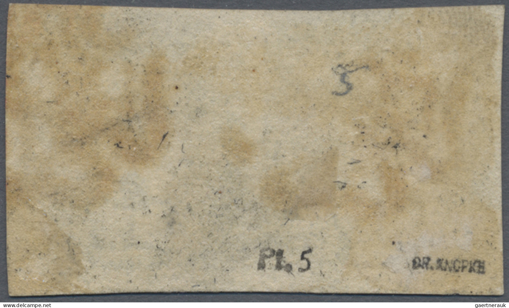 Great Britain: 1840, 1d. Black, Plate 5, Horizontal Pair Lettered "R-J"/"R-K", D - Oblitérés