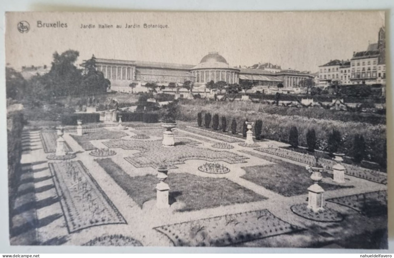 Carte Postale Non Circulée - BELGIQUE, BRUXELLES, Jardin Italien Au Jardin Botanique - Forêts, Parcs, Jardins