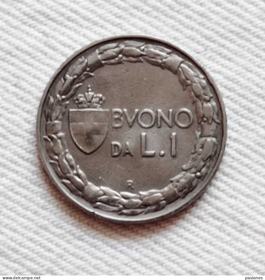 Vittorio Emanuele III Buono Da 1 Lira 1928 SPL+ - 1900-1946 : Victor Emmanuel III & Umberto II