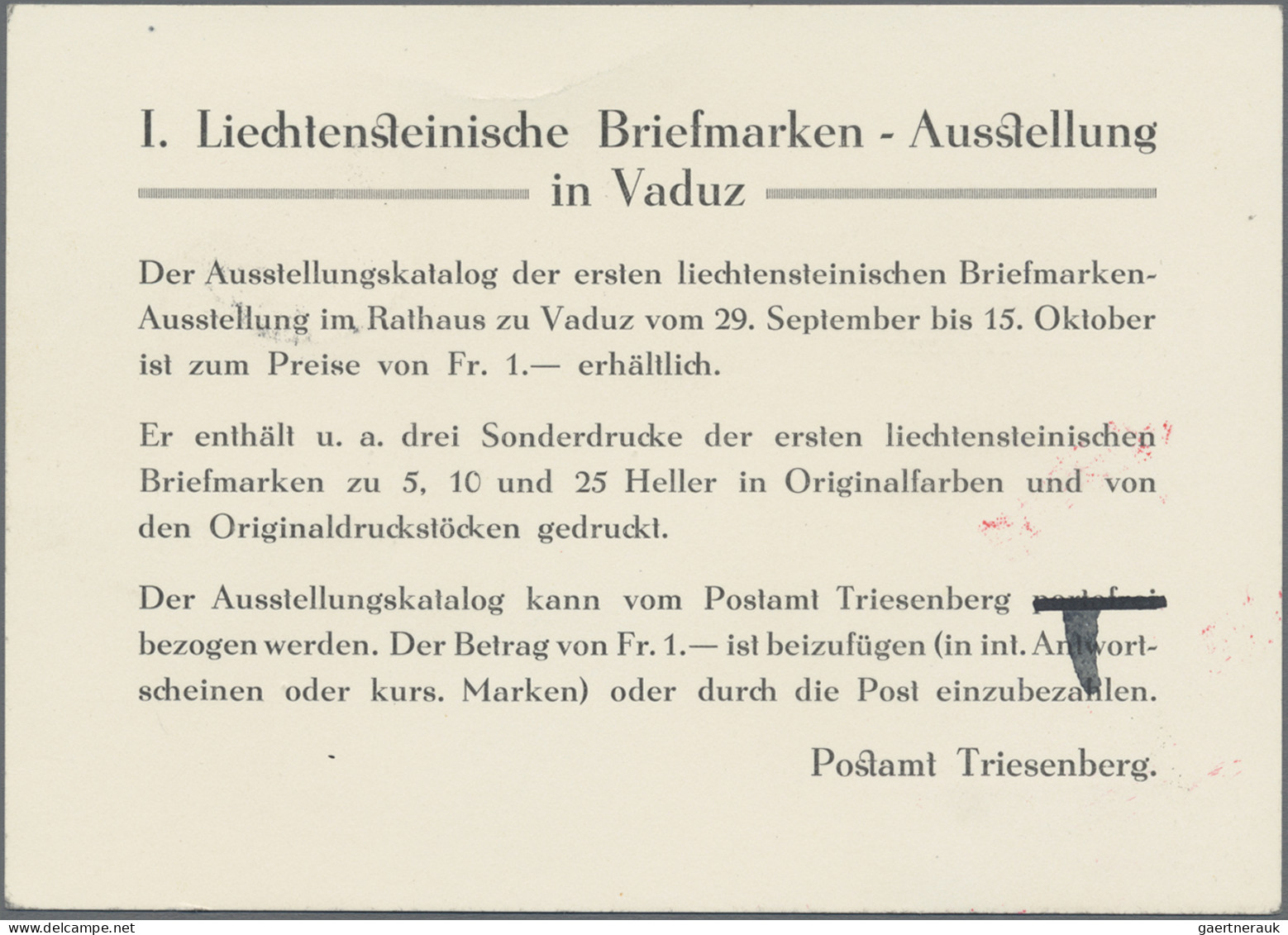 Liechtenstein: 1934, 5 Rp. Kosel Gez. A Im 4er-Block Auf Brief Mit LIBA-SST Nach - Brieven En Documenten