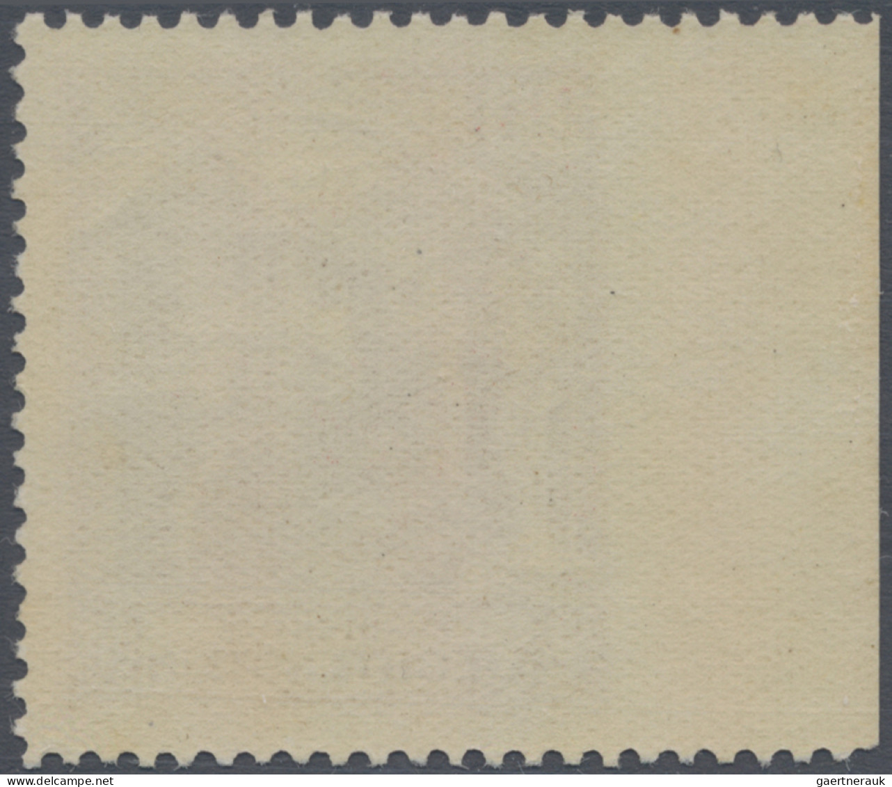 Liechtenstein: 1930, Freimarke Kosel 20 Rp. Schloßhof, Gez. 11½, Links Ungezähnt - Unused Stamps