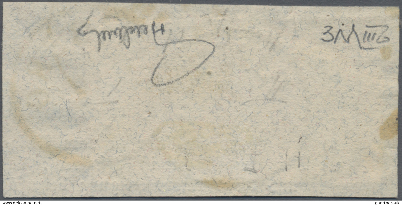 Österreich: 1854, 3 Kr. Stumpfrosa, Maschinenpapier, Im Waagerechten Paar Auf Re - Lettres & Documents