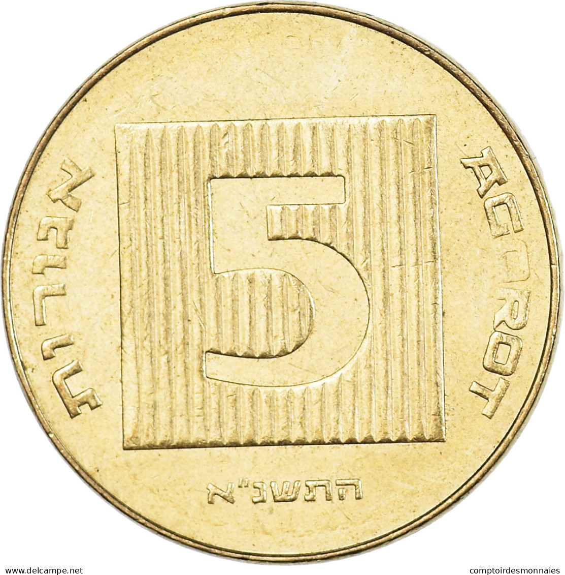 Monnaie, Israël, 5 Agorot, 1991 - Israele