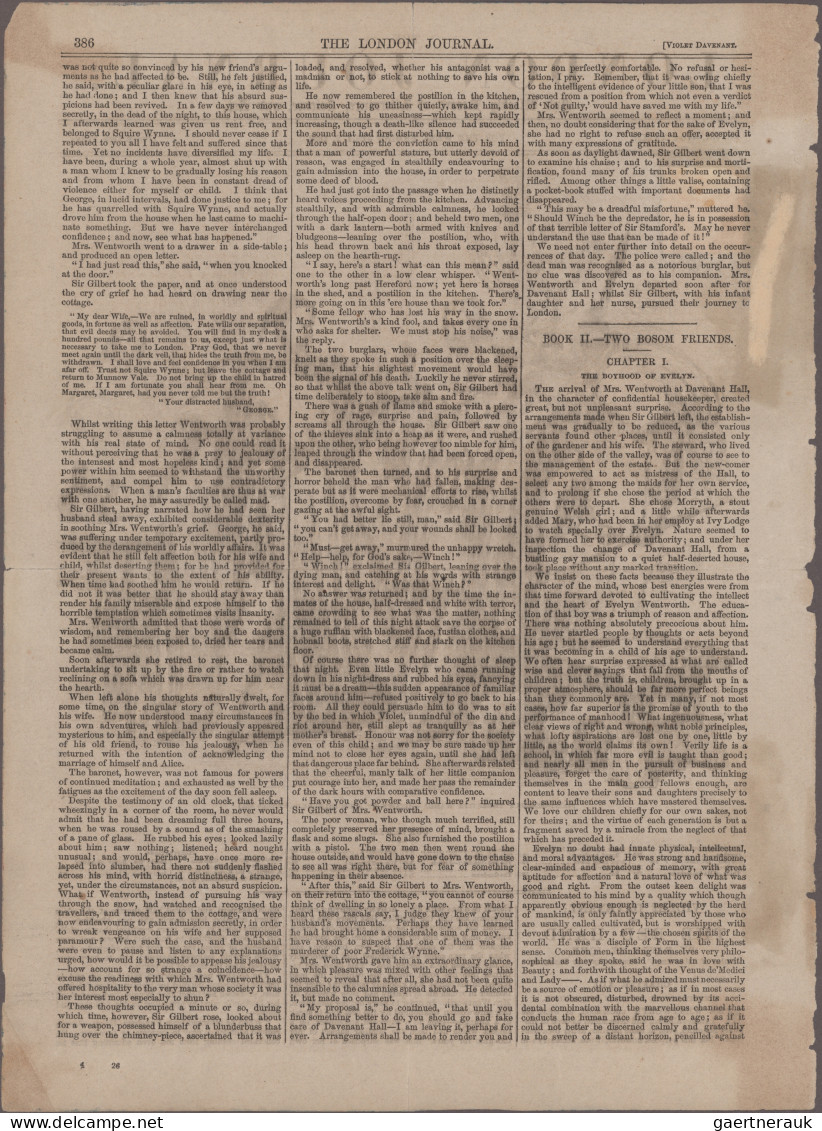 Österreich - Zeitungsstempelmarken: 1858, 4 Kr. Braun, Type I, Noch Voll- Bis Br - Journaux