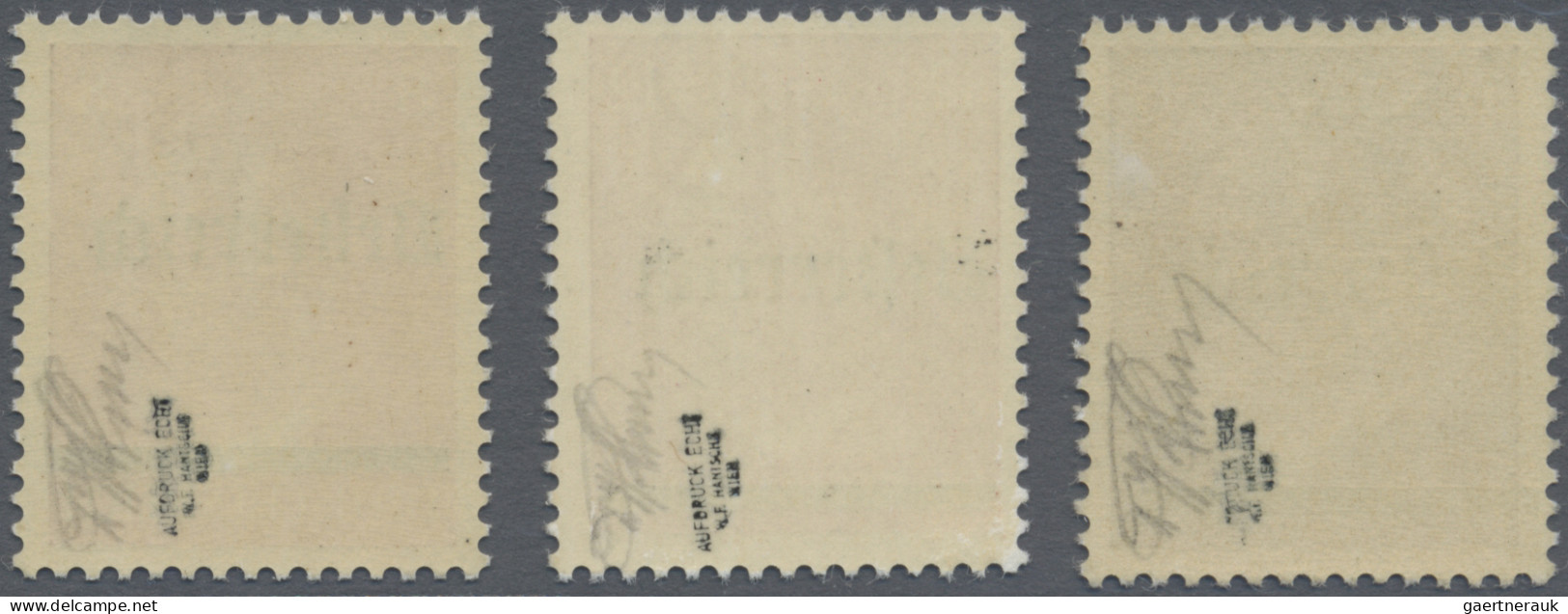 Österreich - Lokalausgaben 1945 - Scheibbs: 1945, Komplette Serie In Type III, 3 - Other