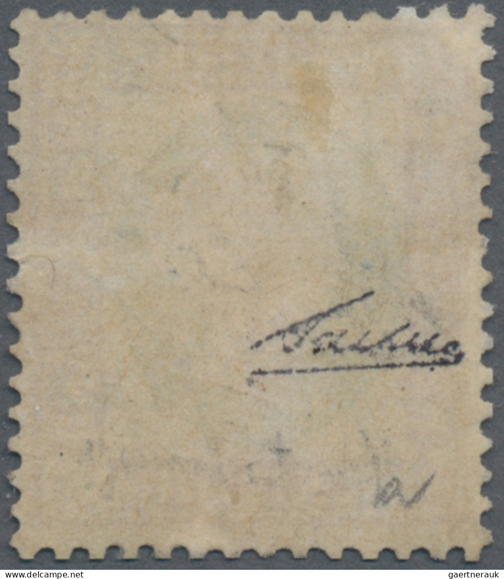 Helgoland - Marken Und Briefe: 1873, 1/4 Sch. Lilarosa, Mit Rundstempel (25% Auf - Helgoland