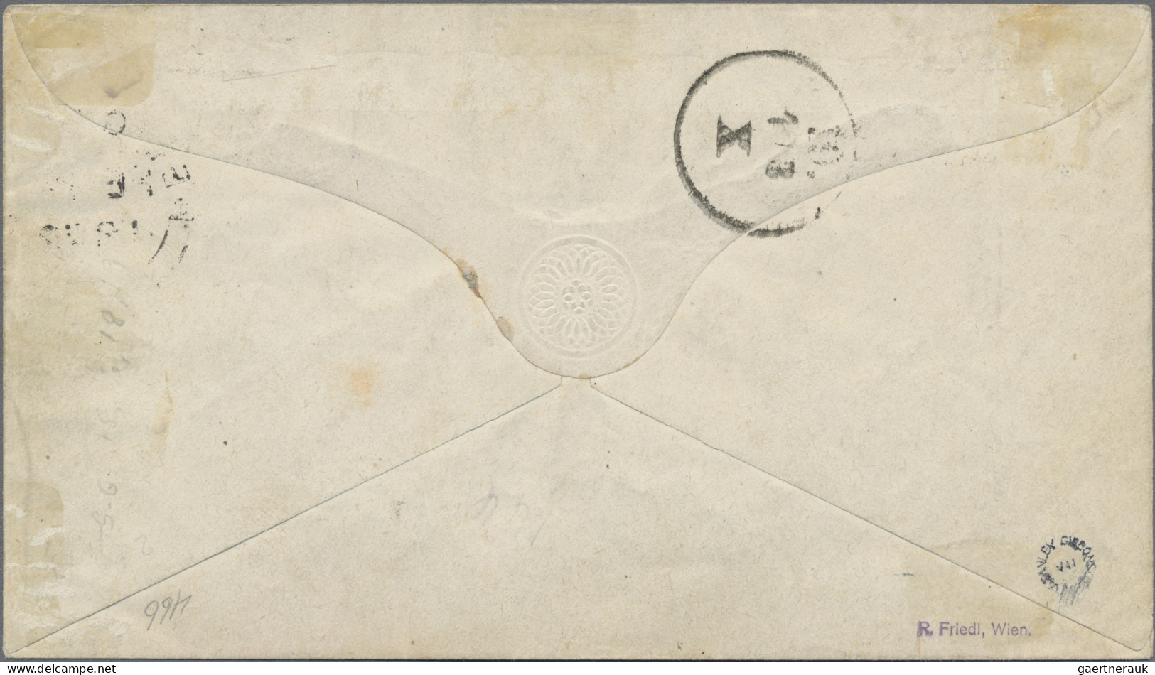 Helgoland - Marken Und Briefe: 1875, 1½ D/10 Pfg Ganzsachenumschlag, Zusammen Mi - Heligoland