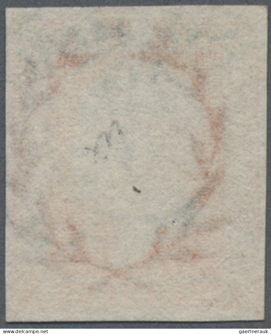 Preußen - Marken Und Briefe: 1850, ½ Sgr/6 Pf Rotorange, Vollrandig Geschnittene - Other & Unclassified