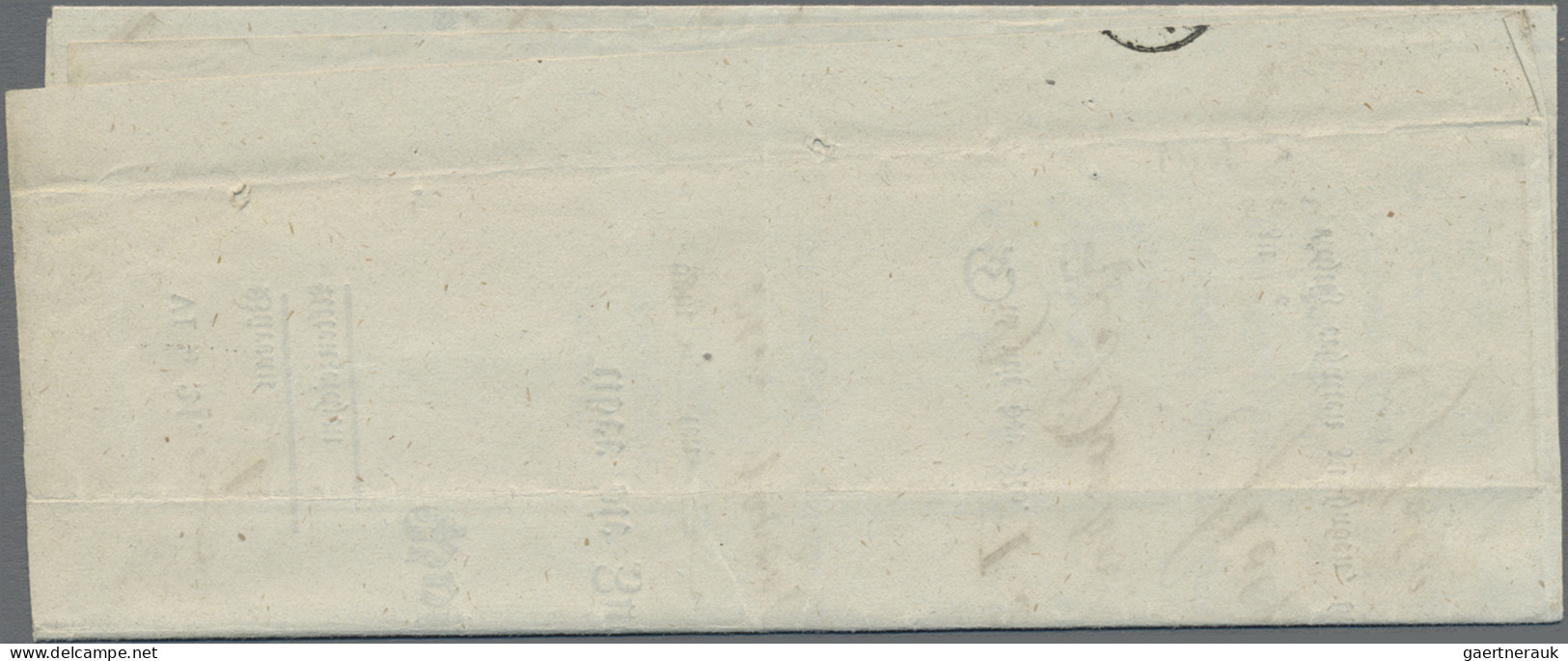 Preußen - Marken Und Briefe: 1851, 2 Sgr. Schwarz Auf Blau, Farbfrisches, Allsei - Other & Unclassified
