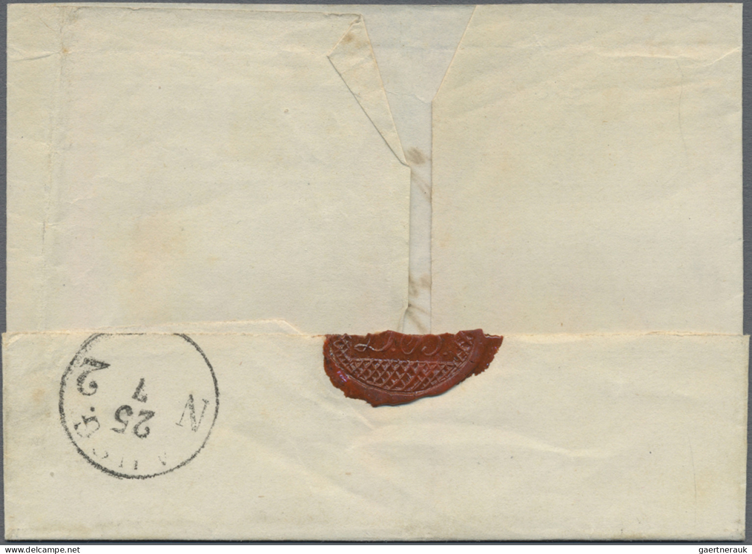 Preußen - Nummernstempel: 1191 - RAGUHN, Zentriert Bzw. Klar Auf 1 Sgr., Brief ( - Other & Unclassified