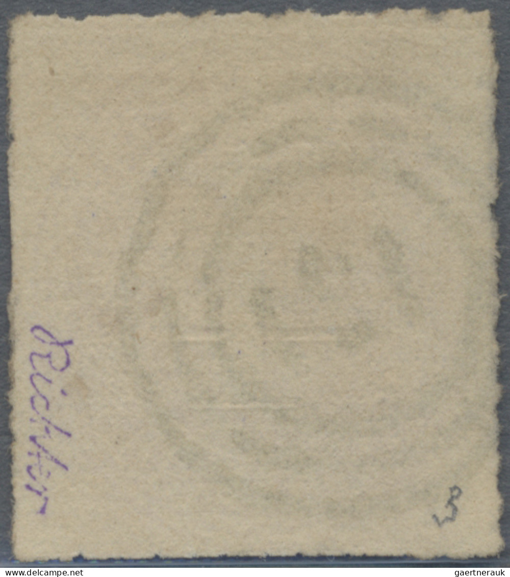 Schleswig-Holstein - Marken Und Briefe: 1864, Ziffer Im Oval, 4 S Karminrot, Sau - Otros & Sin Clasificación