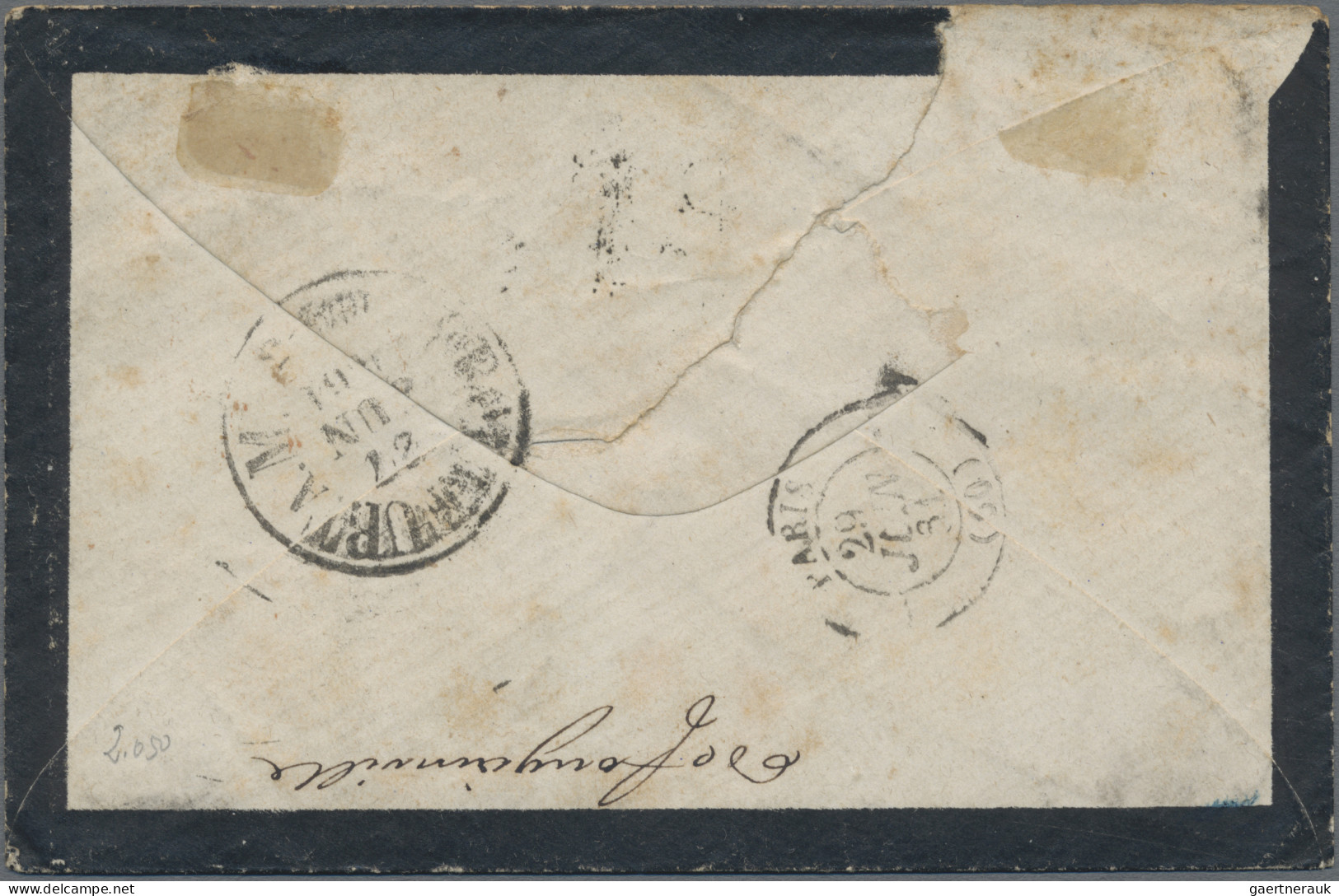 Thurn & Taxis - Marken Und Briefe: 1861, Freimarken ½ Sgr. Grün, 2 Sgr. Dunkelro - Other & Unclassified