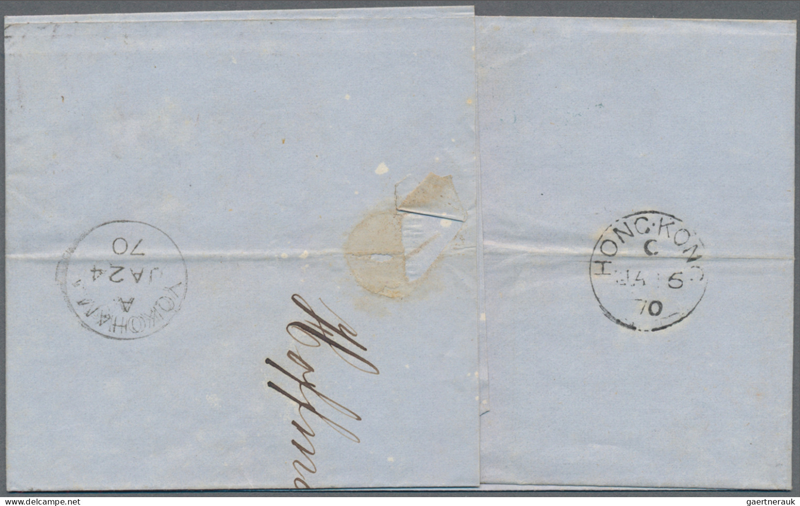 Norddeutscher Bund - Marken Und Briefe: 1869, Destination JAPAN, 1 Gr. Karmin, 2 - Autres & Non Classés