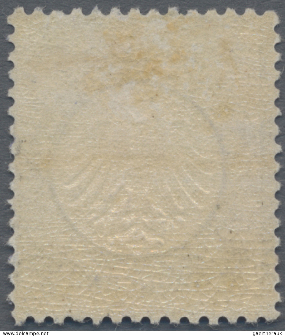 Deutsches Reich - Brustschild: 1872, Kleiner Schild 2 Gr Ultramarin, Farbfrische - Neufs