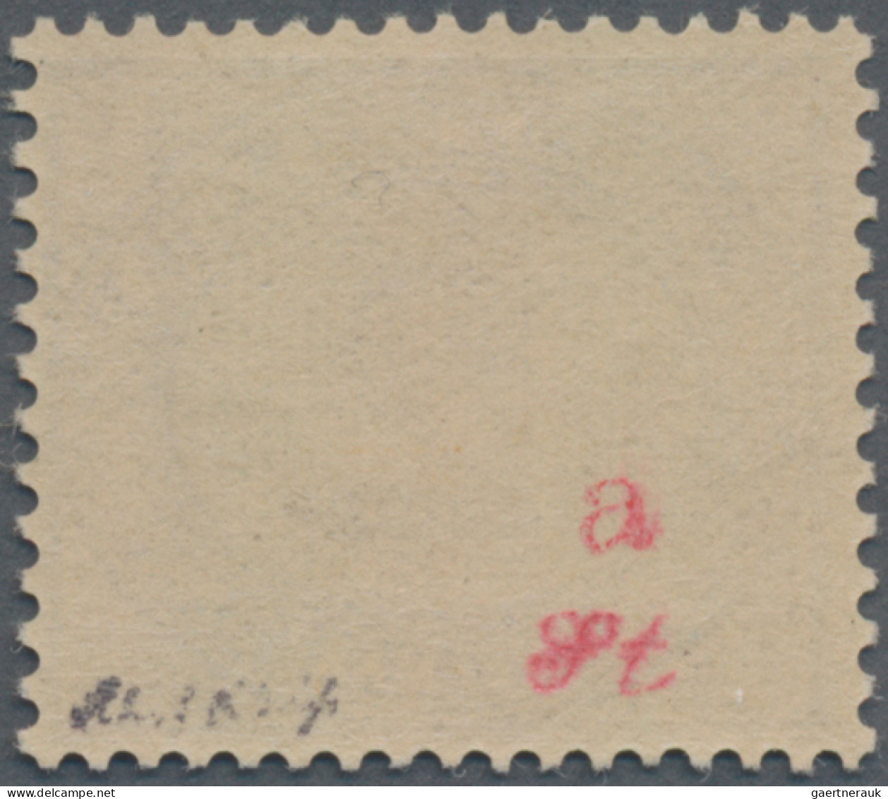 Deutsches Reich - Pfennige: 1899, 2 M Ziffer Im Oval, Violettpurpur, Neudruck, O - Unused Stamps