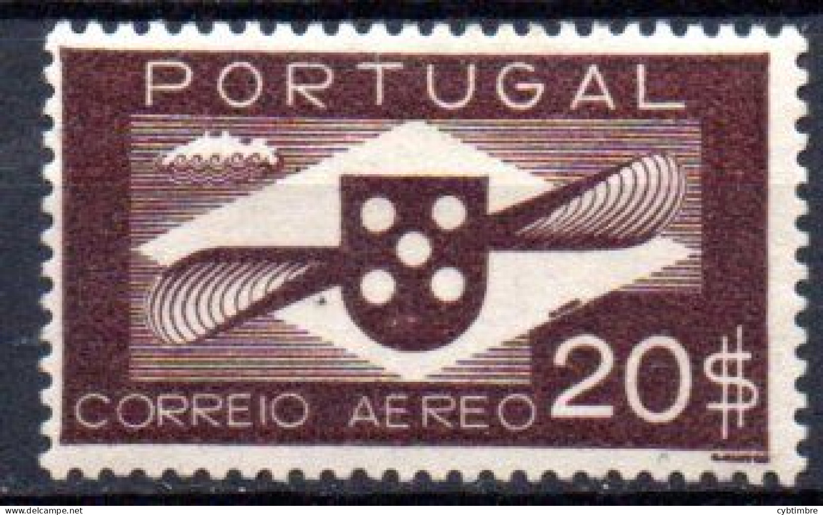 Portugal: Yvert N° A 9* Gomme Coulée; Cote 9.00€ - Unused Stamps