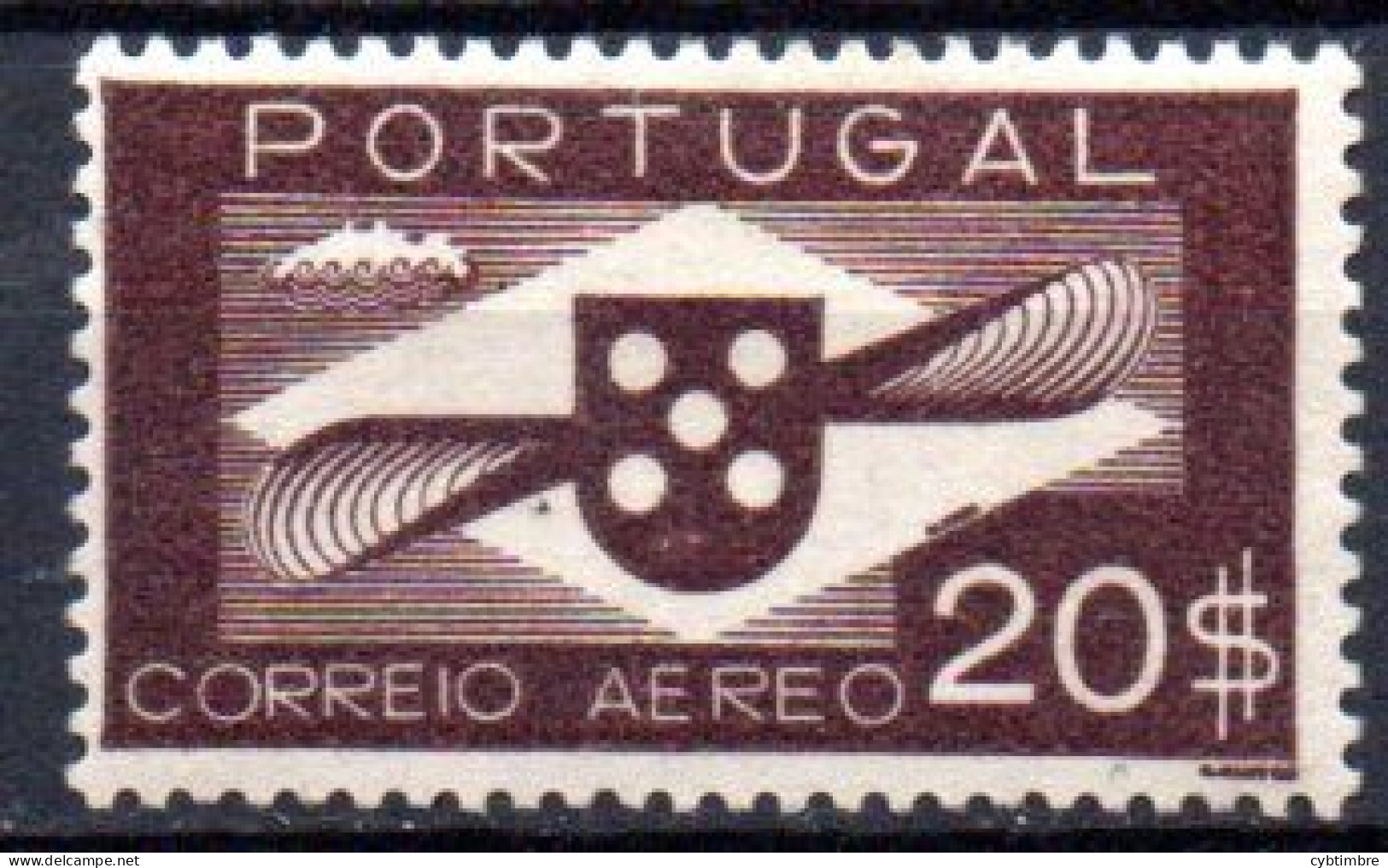 Portugal: Yvert N° A 9* Gomme Coulée; Cote 9.00€ - Ongebruikt