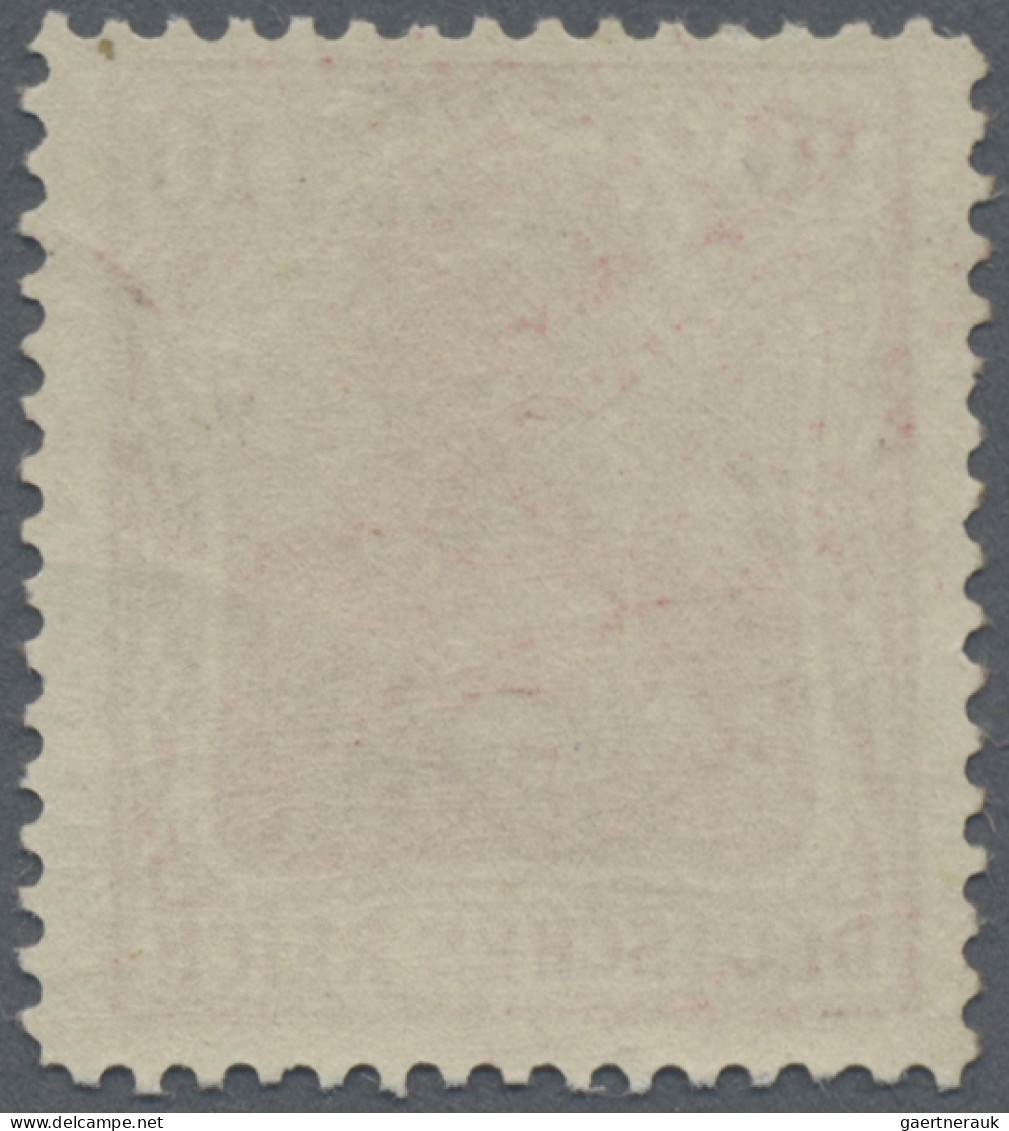 Deutsches Reich - Germania: 1902, 10 Pfg Rot, Sog. "Chemnitzer Postfälschung", U - Ungebraucht