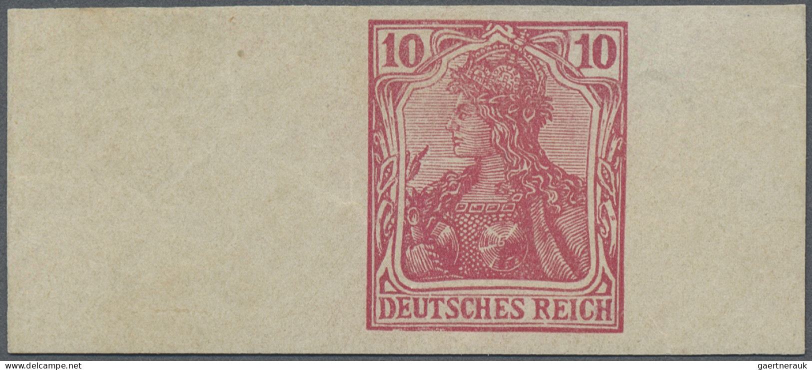 Deutsches Reich - Germania: 1902, CHEMNITZER POSTFÄLSCHUNG, Germania, 10 Pfg. Ro - Unused Stamps