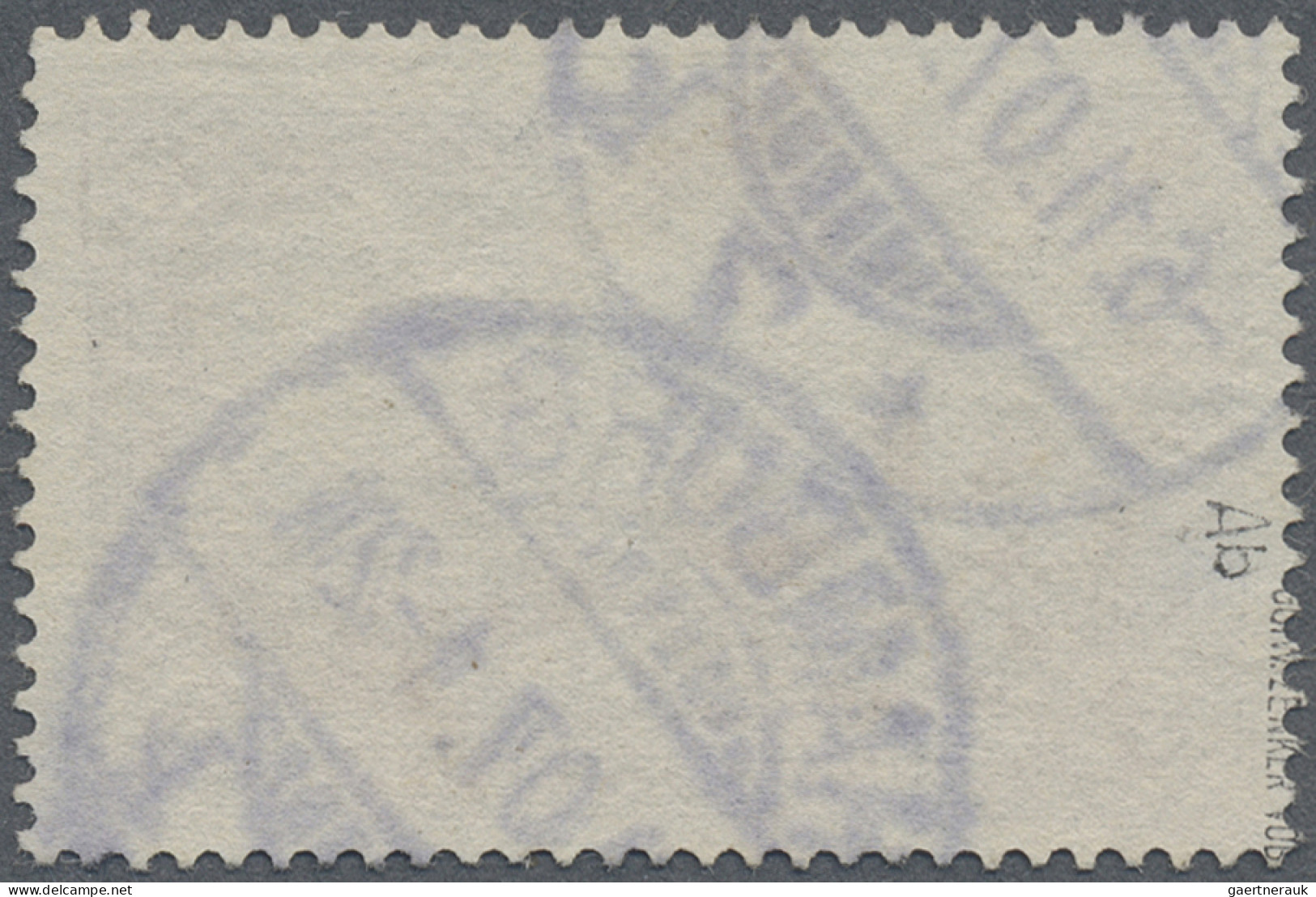 Deutsches Reich - Germania: 1902 3 M. Violettschwarz Mit 26:17 Zähnungslöchern, - Used Stamps