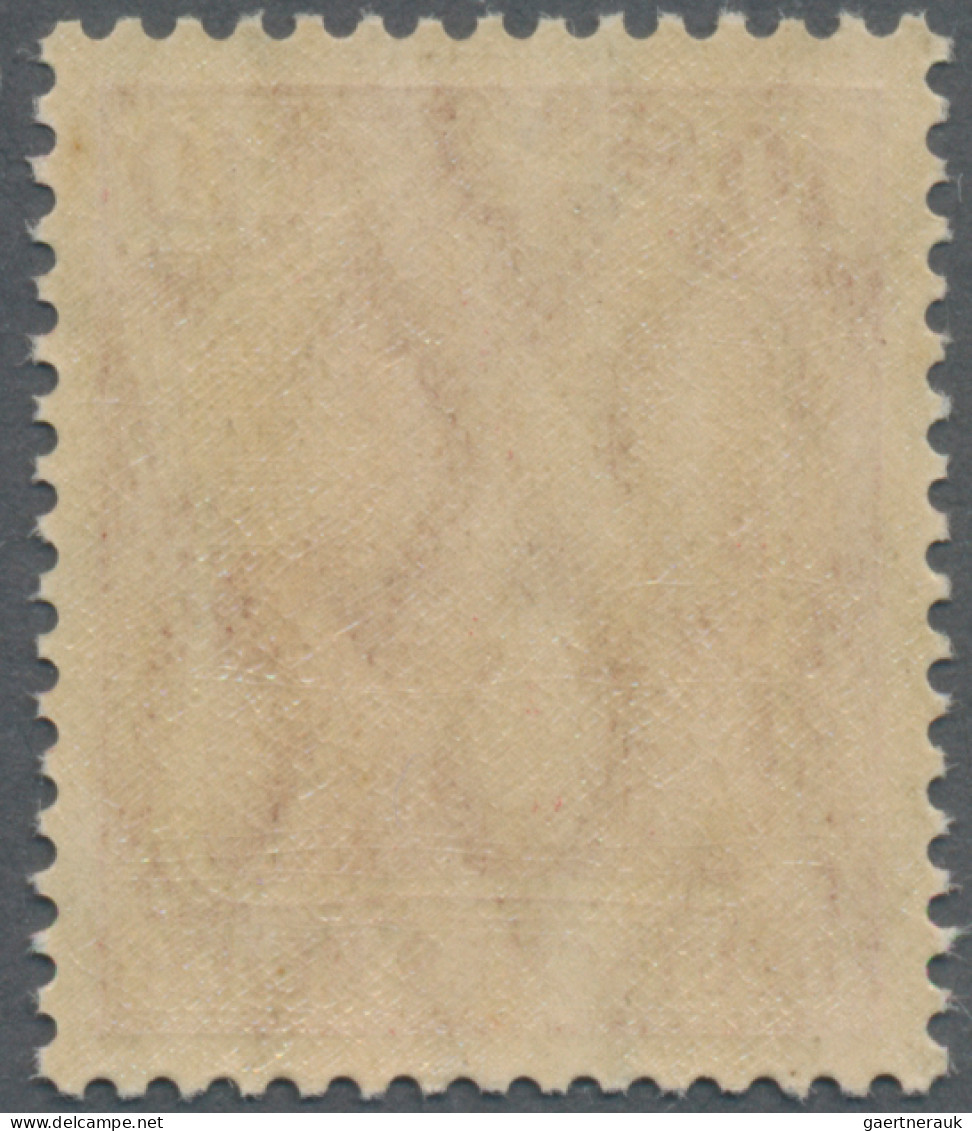 Deutsches Reich - Germania: 1905, Germania-Friedensdruck, 10 Pfg. Orangerot, Pos - Neufs