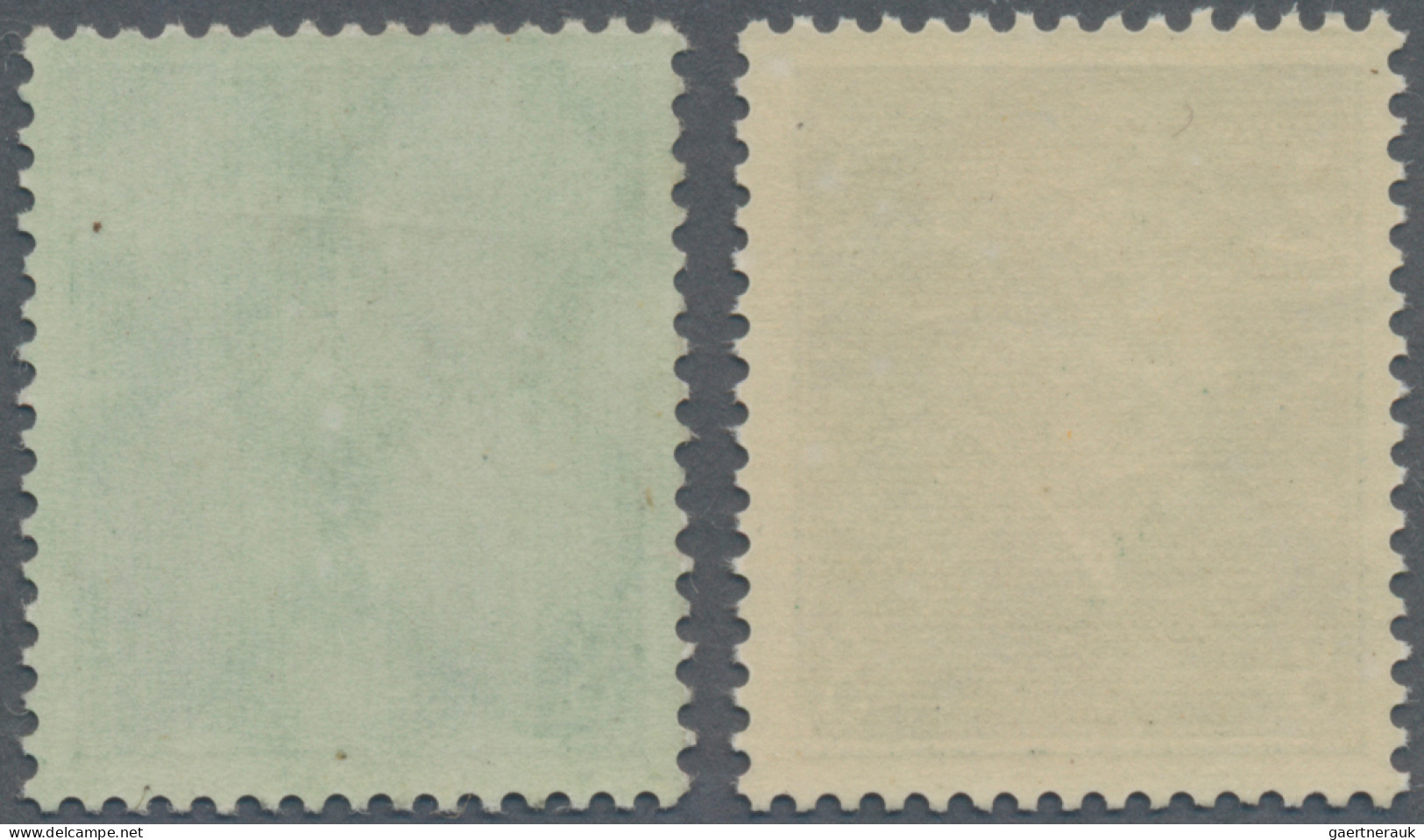 Deutsches Reich - Weimar: 1928 Zwei Postfrische Einzelmarken 'F. Ebert' 8 Pf., E - Neufs