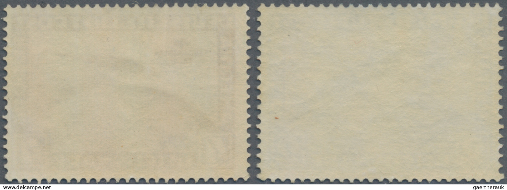 Deutsches Reich - Weimar: 1930, Zeppelinmarken Zur 1. Südamerikafahrt, 2 M Mit L - Unused Stamps
