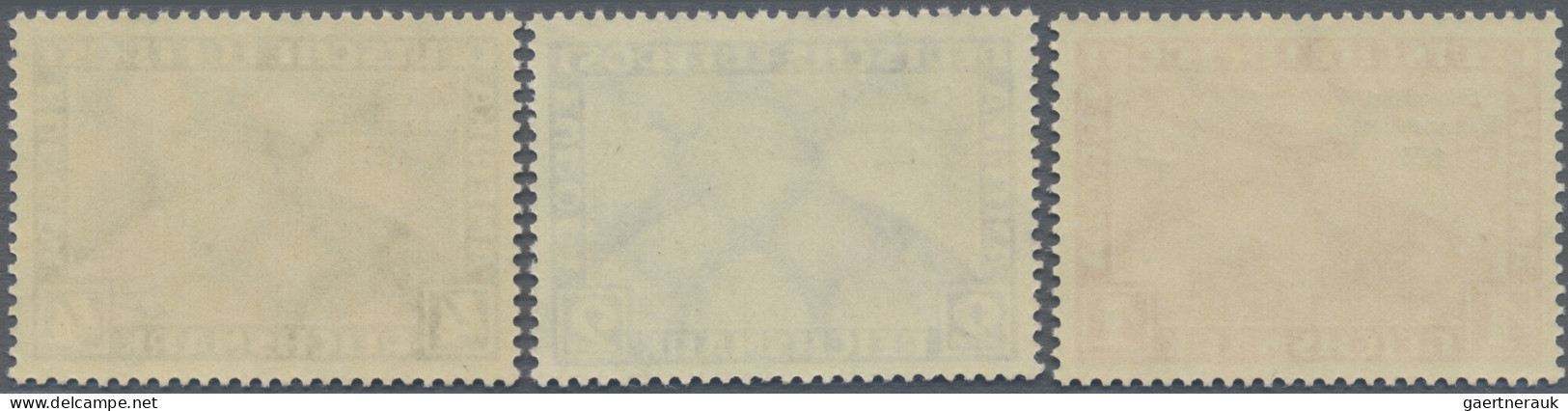 Deutsches Reich - 3. Reich: 1933, Chicagofahrt, Kompletter Satz, Postfrisch, Uns - Unused Stamps