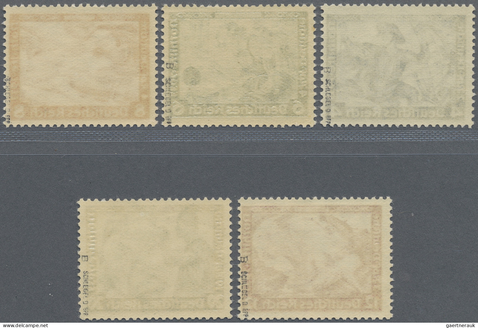 Deutsches Reich - 3. Reich: 1933, Deutsche Nothilfe "Darstellungen Aus Den Werke - Unused Stamps