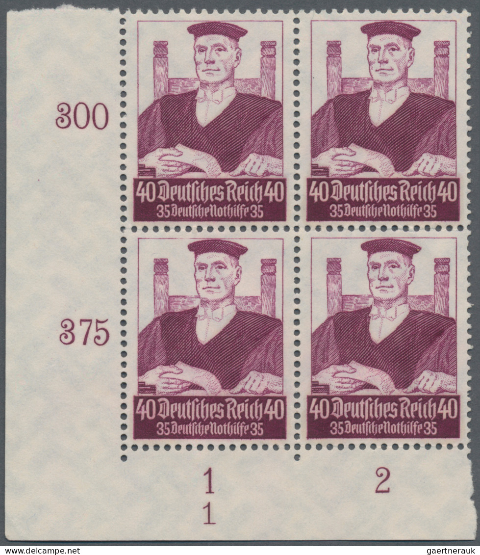 Deutsches Reich - 3. Reich: 1934, Berufsstände, 3 Pfg.-40 Pfg., Kompletter Satz - Nuevos