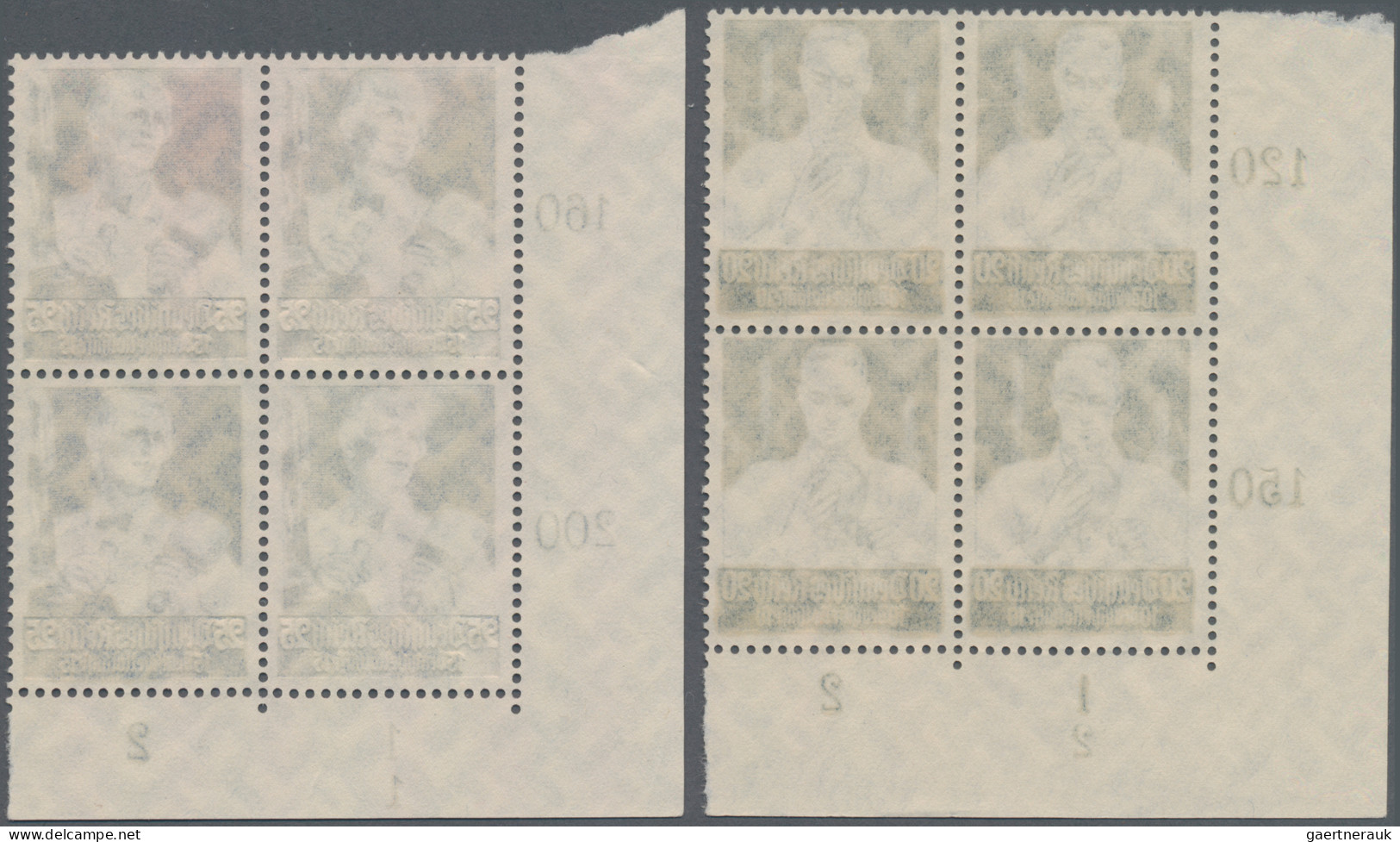 Deutsches Reich - 3. Reich: 1934, Berufsstände, 3 Pfg.-40 Pfg., Kompletter Satz - Unused Stamps