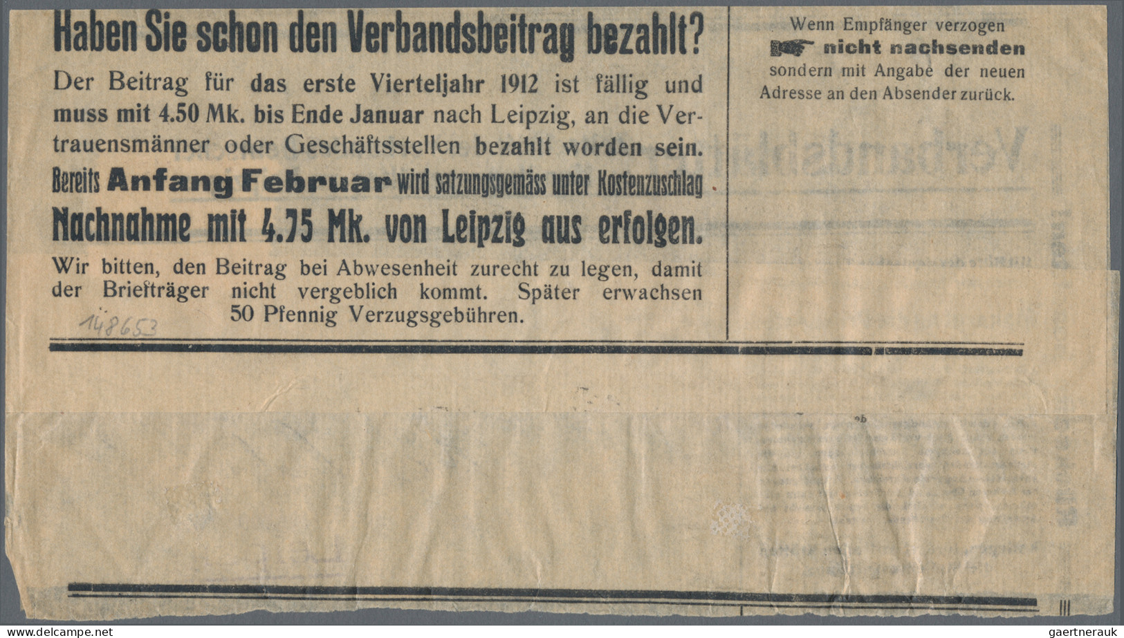 Deutsches Reich - Privatpost (Stadtpost): LEIPZIG/Verkehrsanstalt, 1908, 2 Pf. " - Postes Privées & Locales