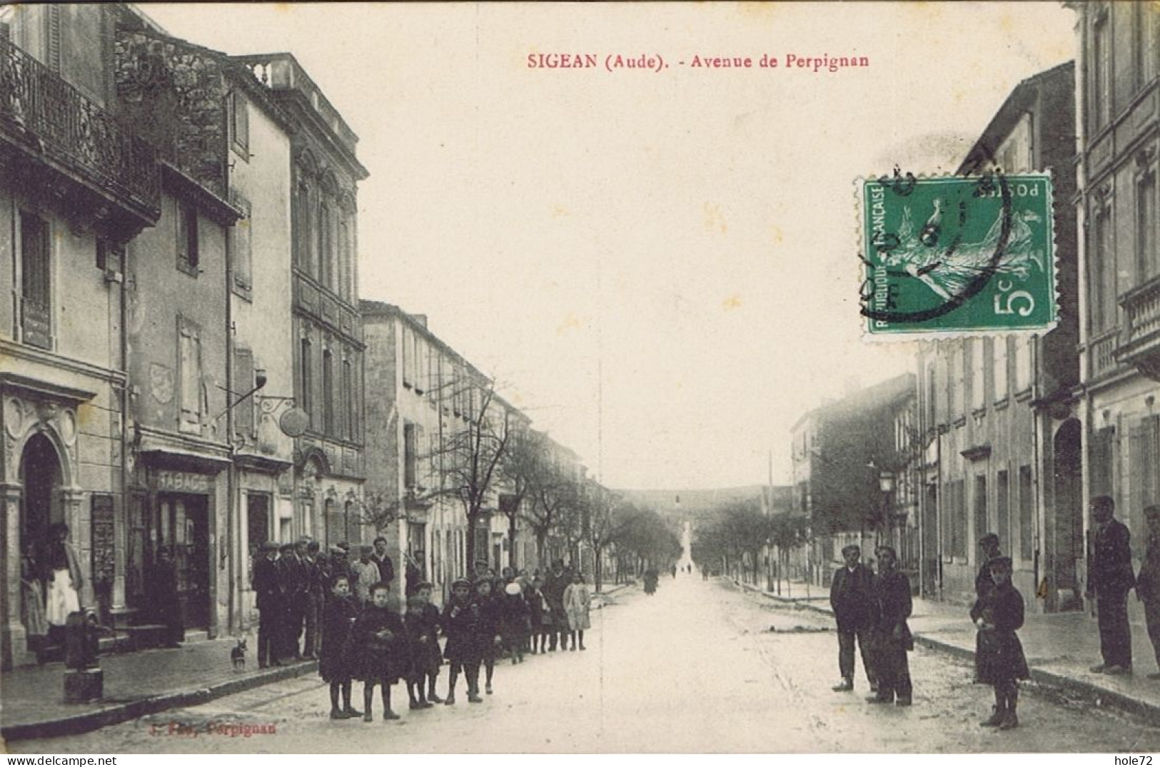 11 - Sigean  (Aude) - Avenue De Perpignan - Sigean