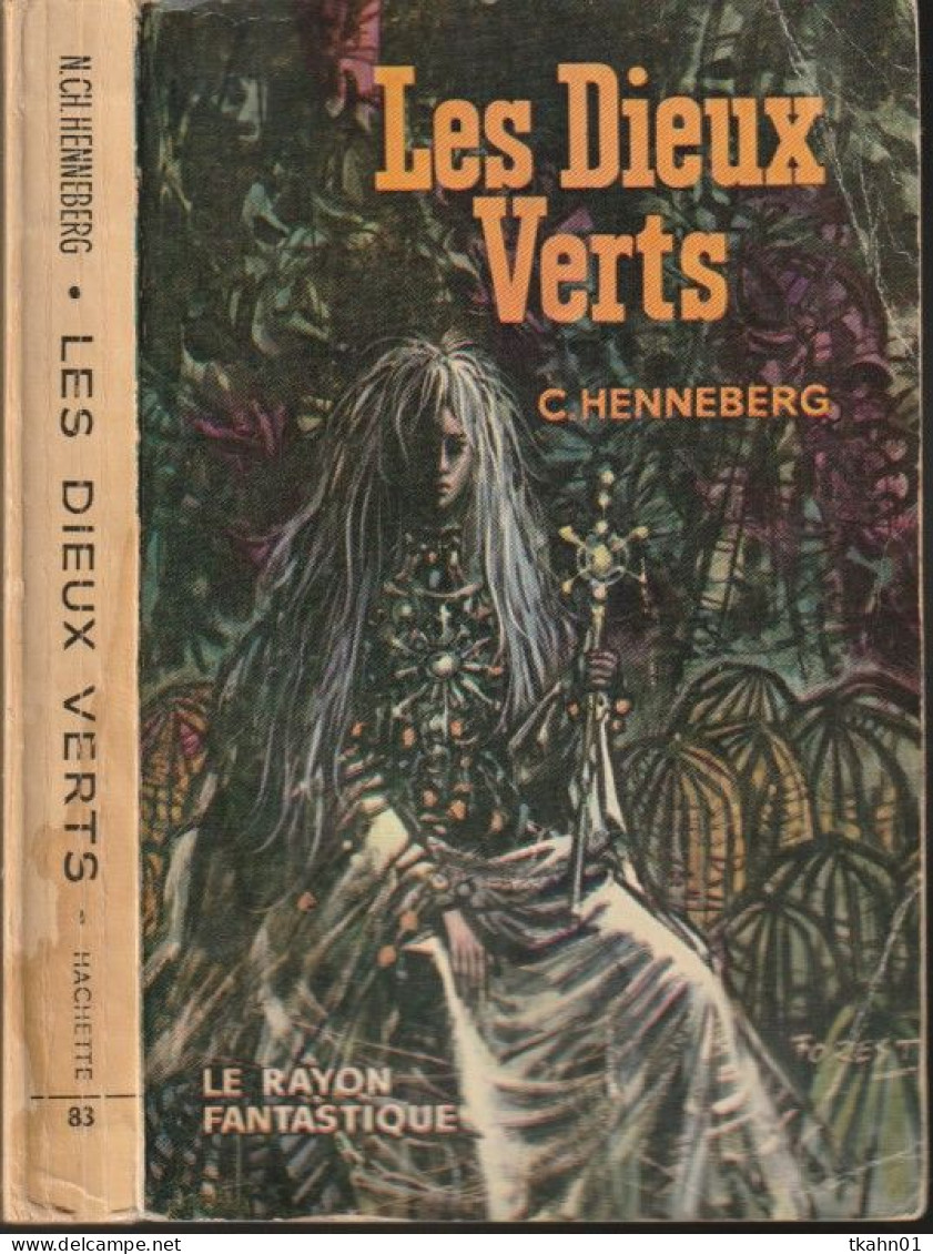 LE RAYON FANTASTIQUE N° 83 " LES DIEUX VERTS  " HENNEBERG DE 1961 - Le Rayon Fantastique